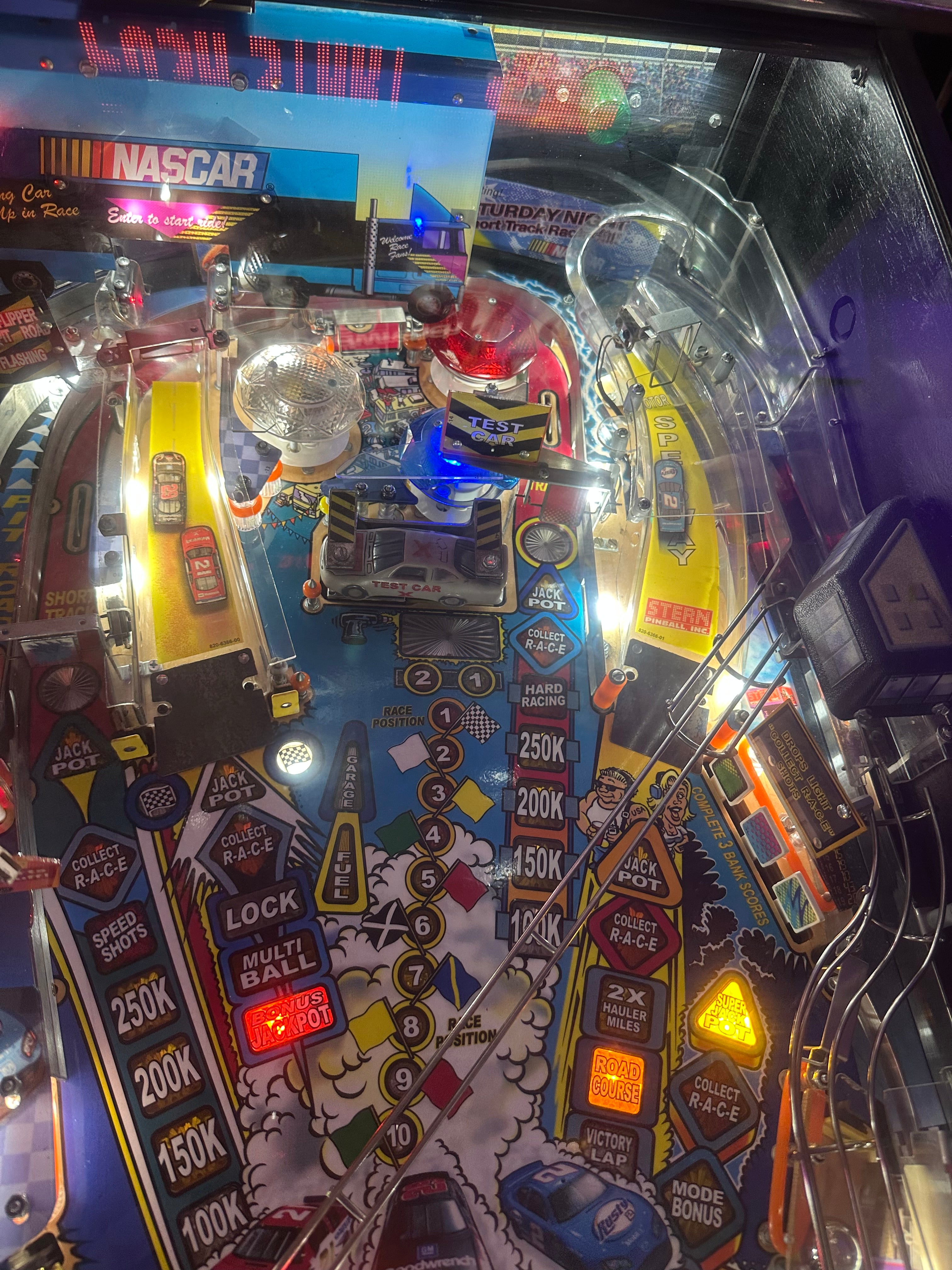 Stern Pinball NASCAR Pinball Machine
