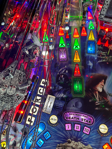 Image of Stern Pinball LOADED Star Wars Premium Pinball Machine