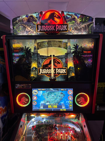 Image of Stern Pinball LOADED Jurassic Park Home Pinball Machine