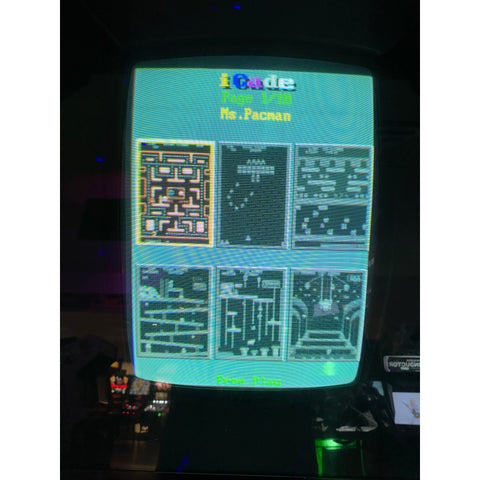 Image of Namco 20 Year Reunion Ms. Pacman and Galaga Arcade Game