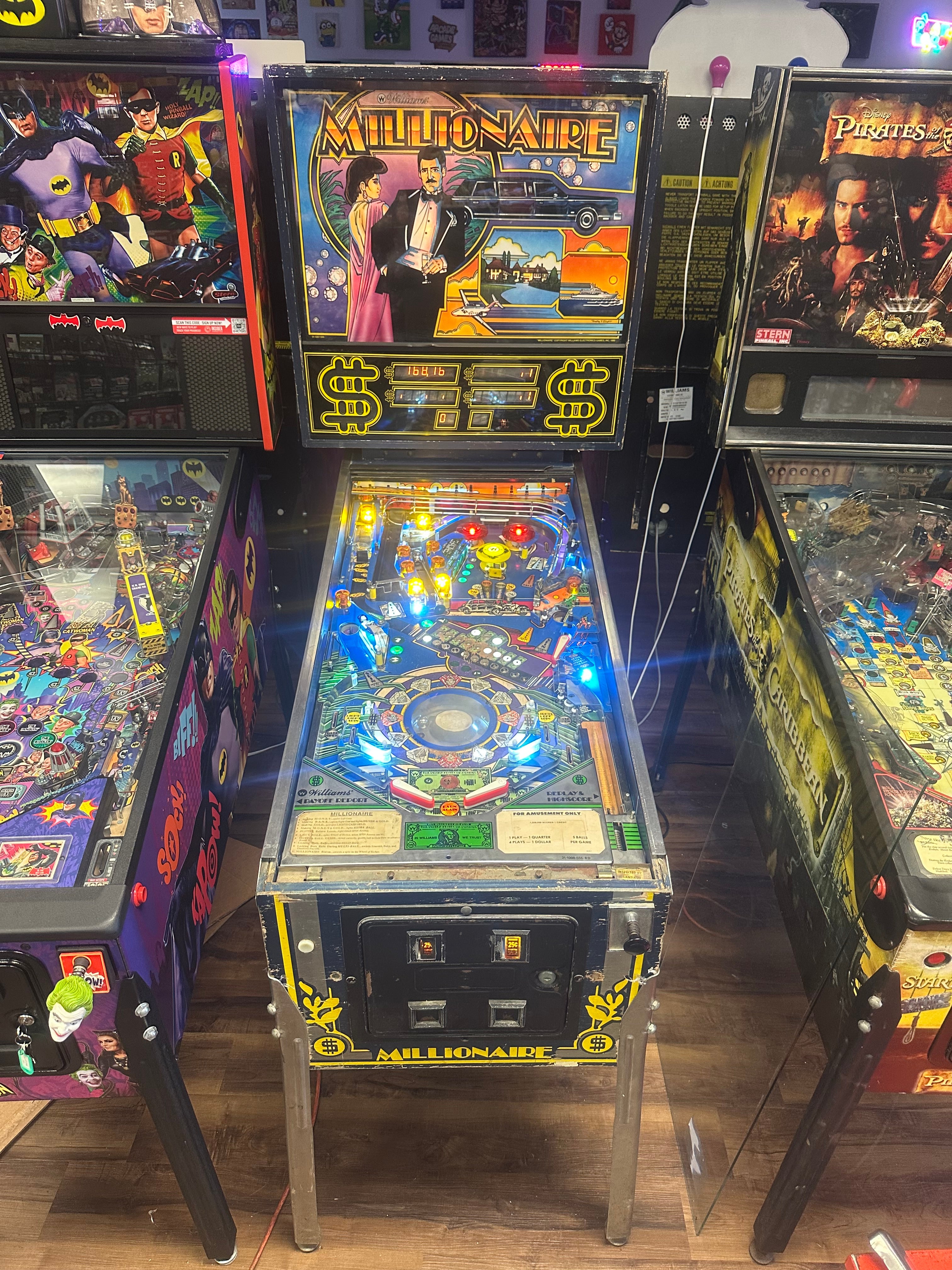 Williams Millionaire Pinball Machine