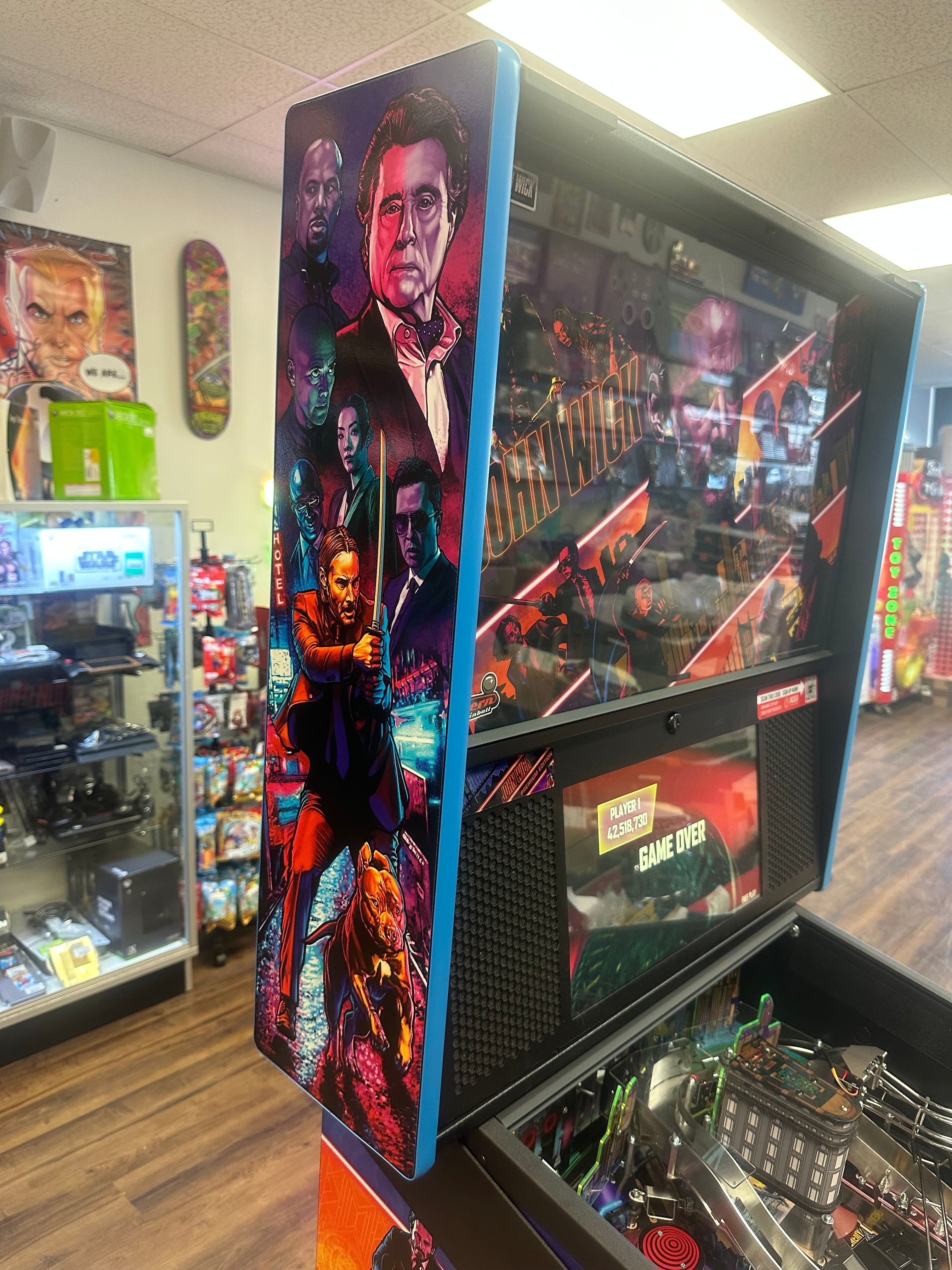 Stern Pinball John Wick Premium Pinball Machine