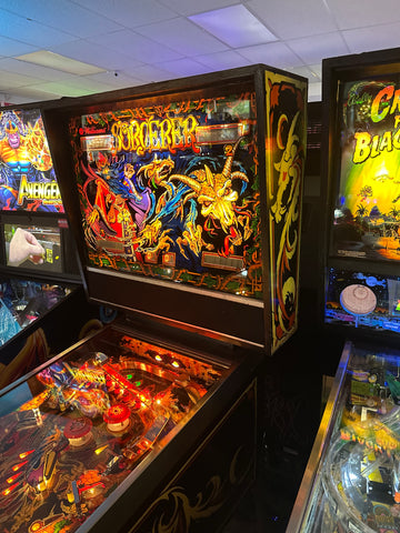 Image of Williams Sorcerer Pinball Machine