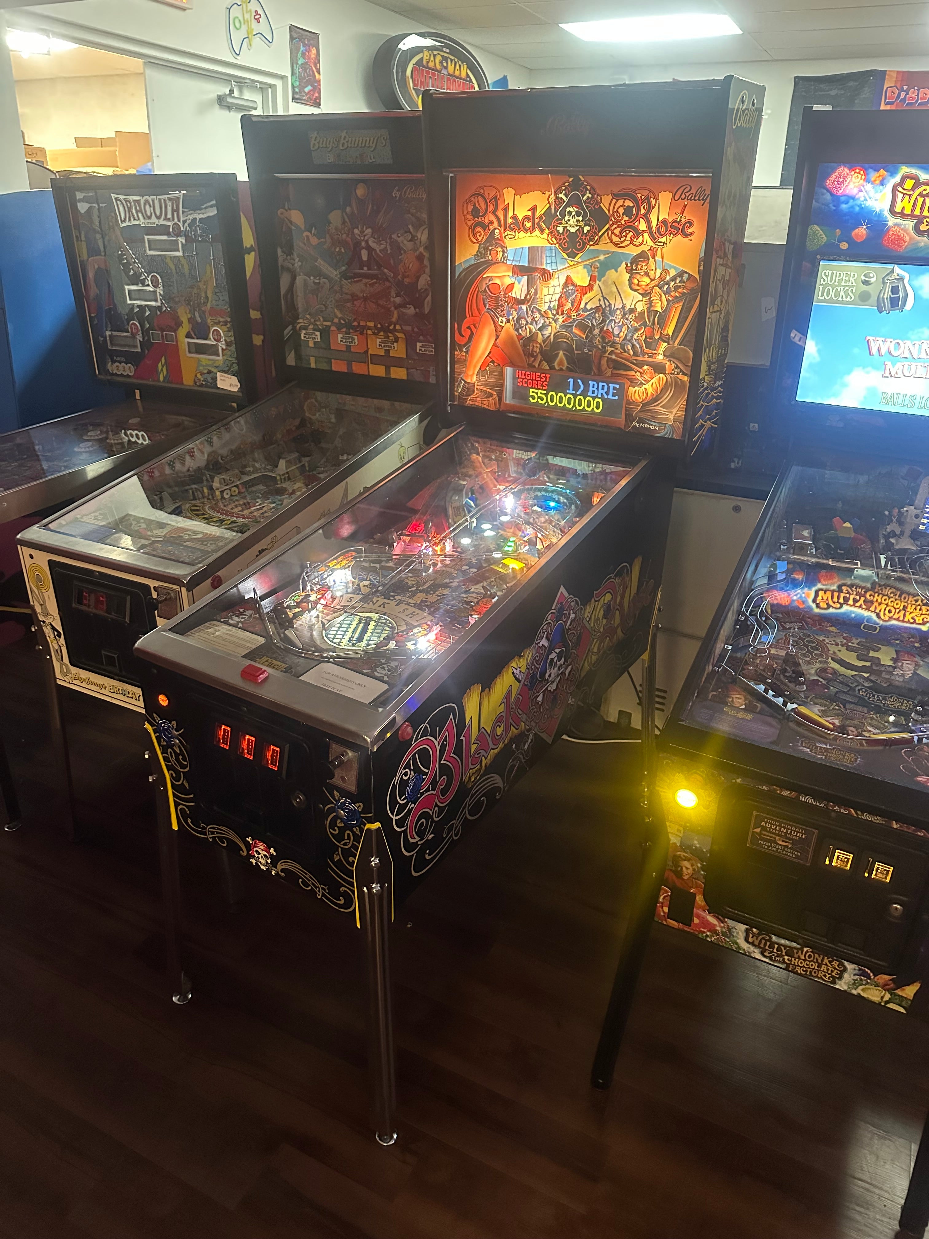 Bally Black Rose Pinball Machine