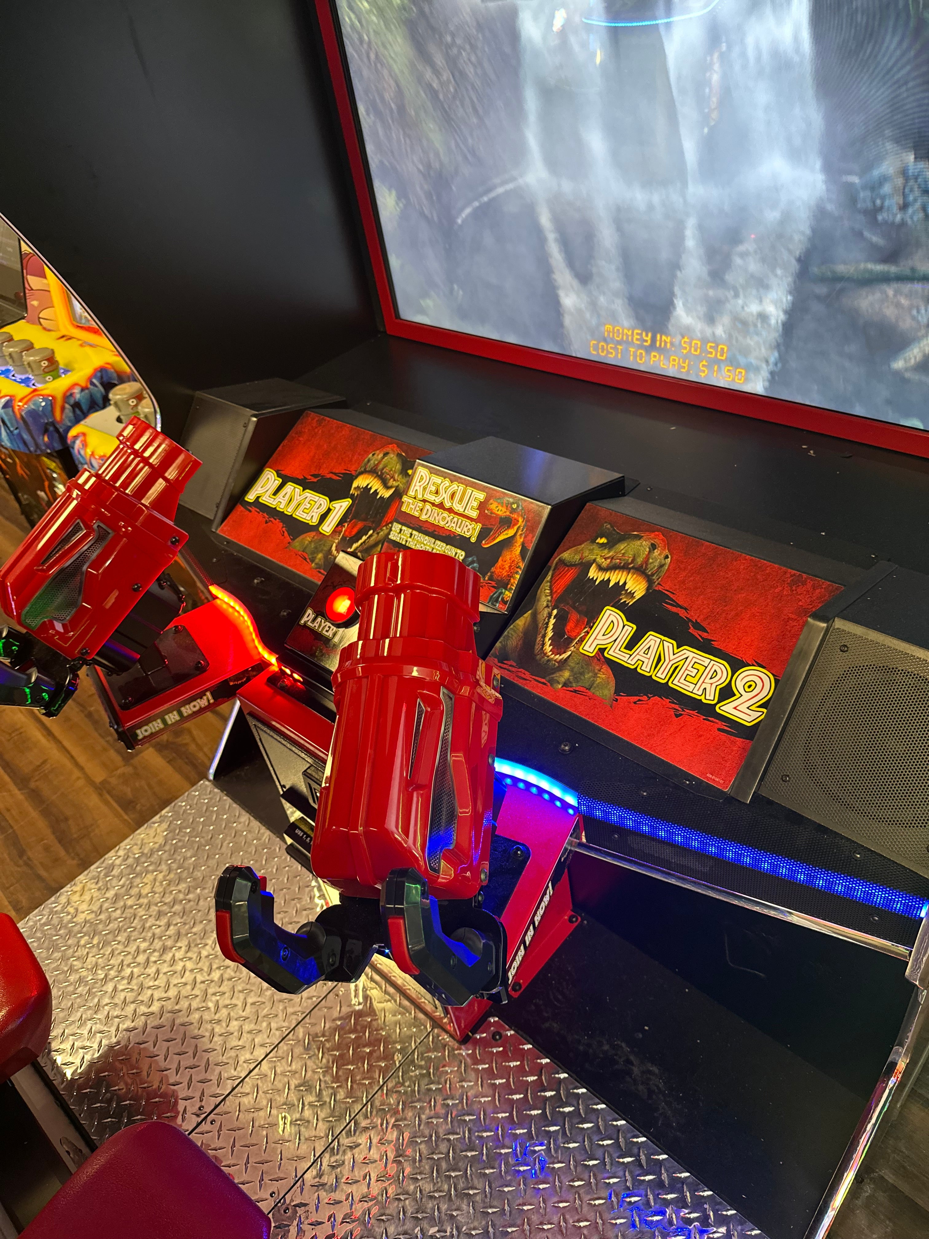 Raw Thrills Jurassic Park Arcade Game