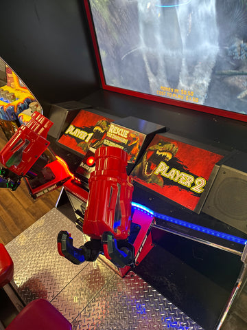 Image of Raw Thrills Jurassic Park Arcade Game