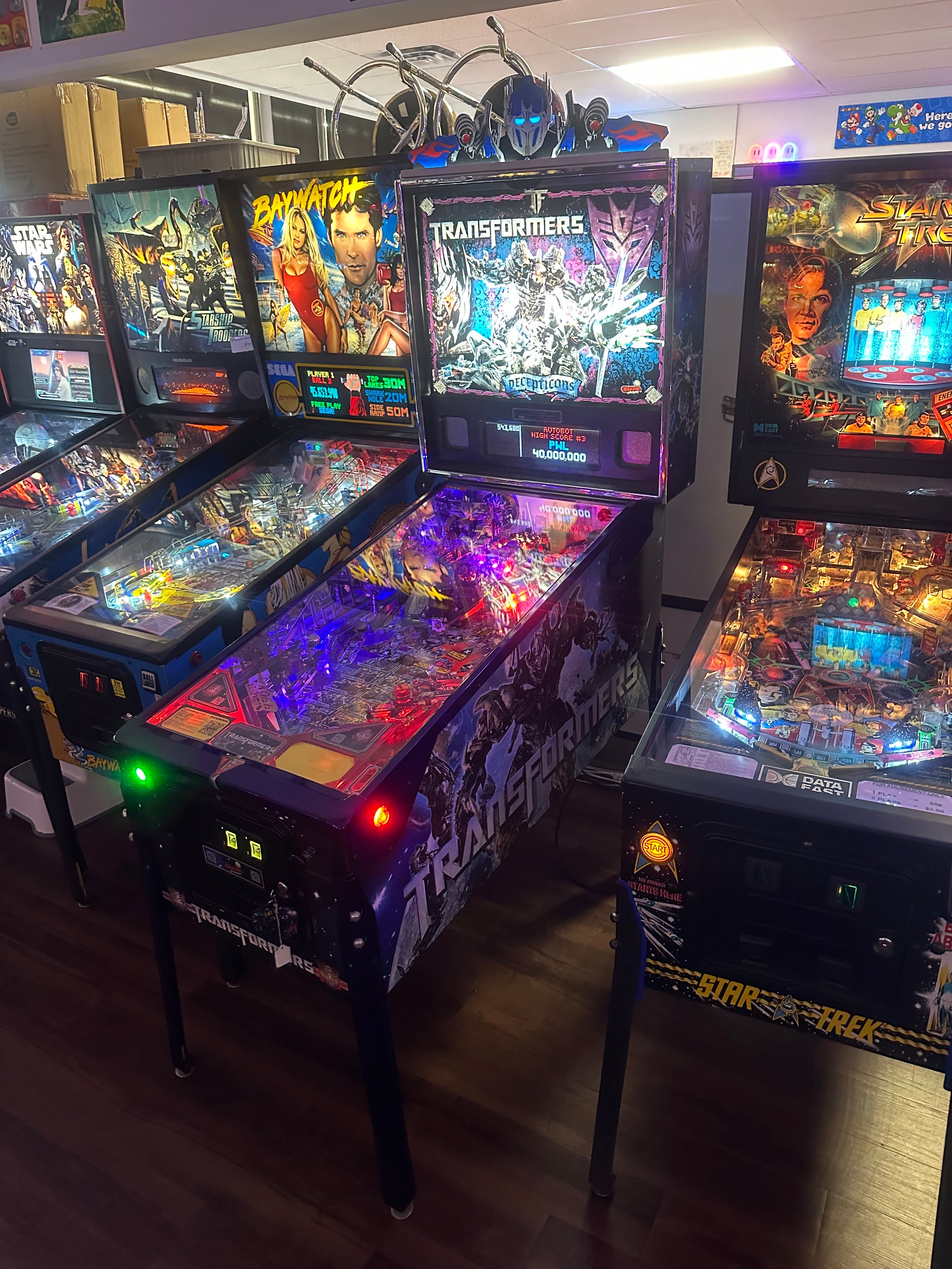 Stern Pinball Transformers Limited Edition Pinball Machine