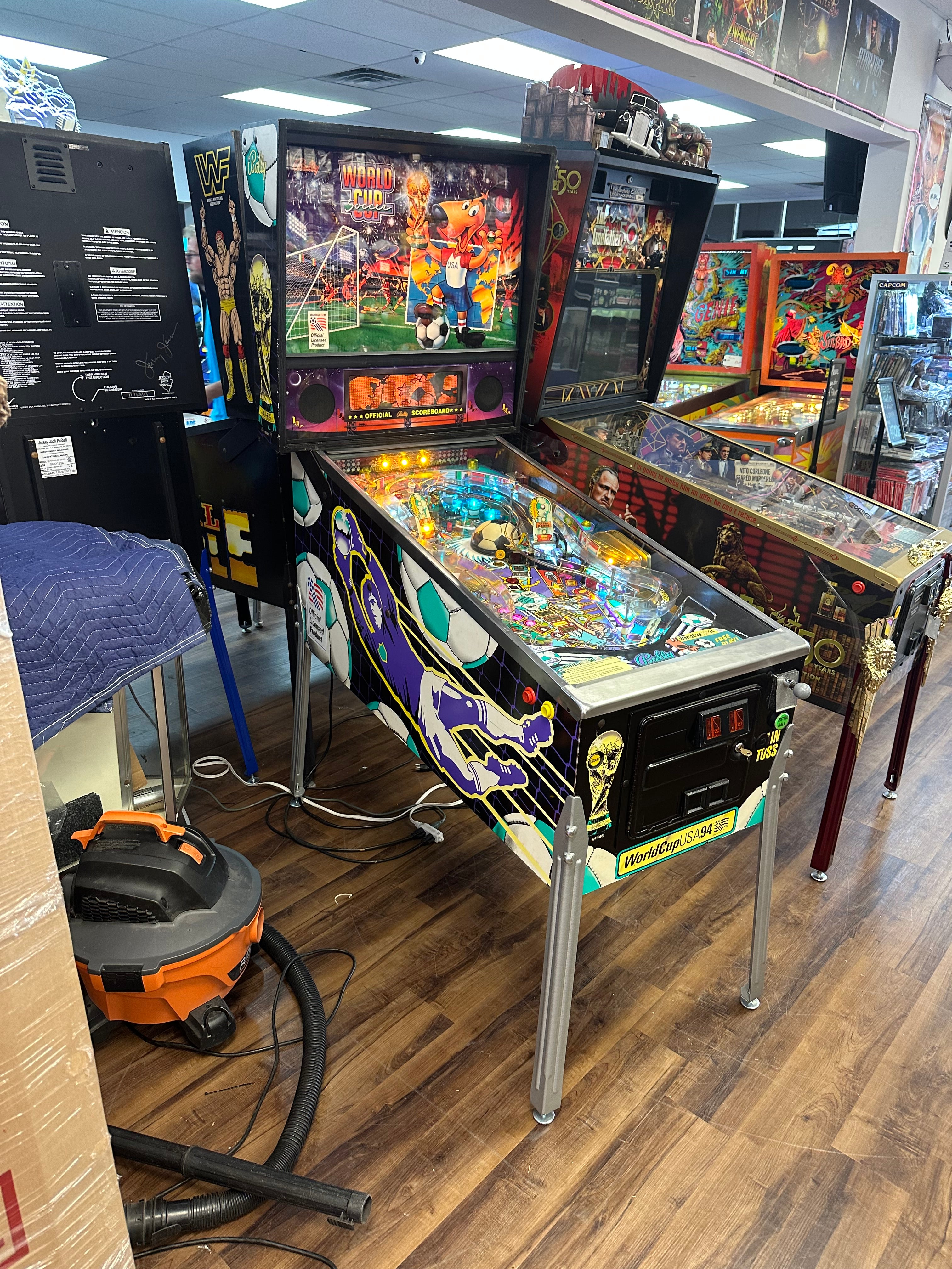 Bally World Cup Soccer Pinball Machine