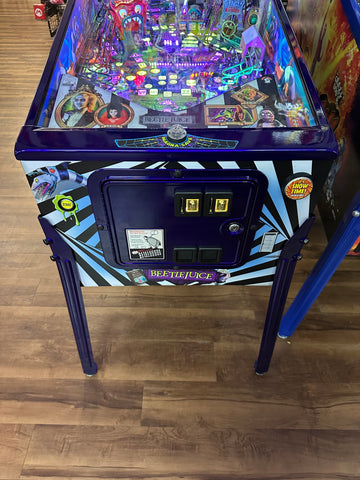 Image of Spooky Pinball Beetlejuice Pinball Machine IN STOCK READY TO SHIP