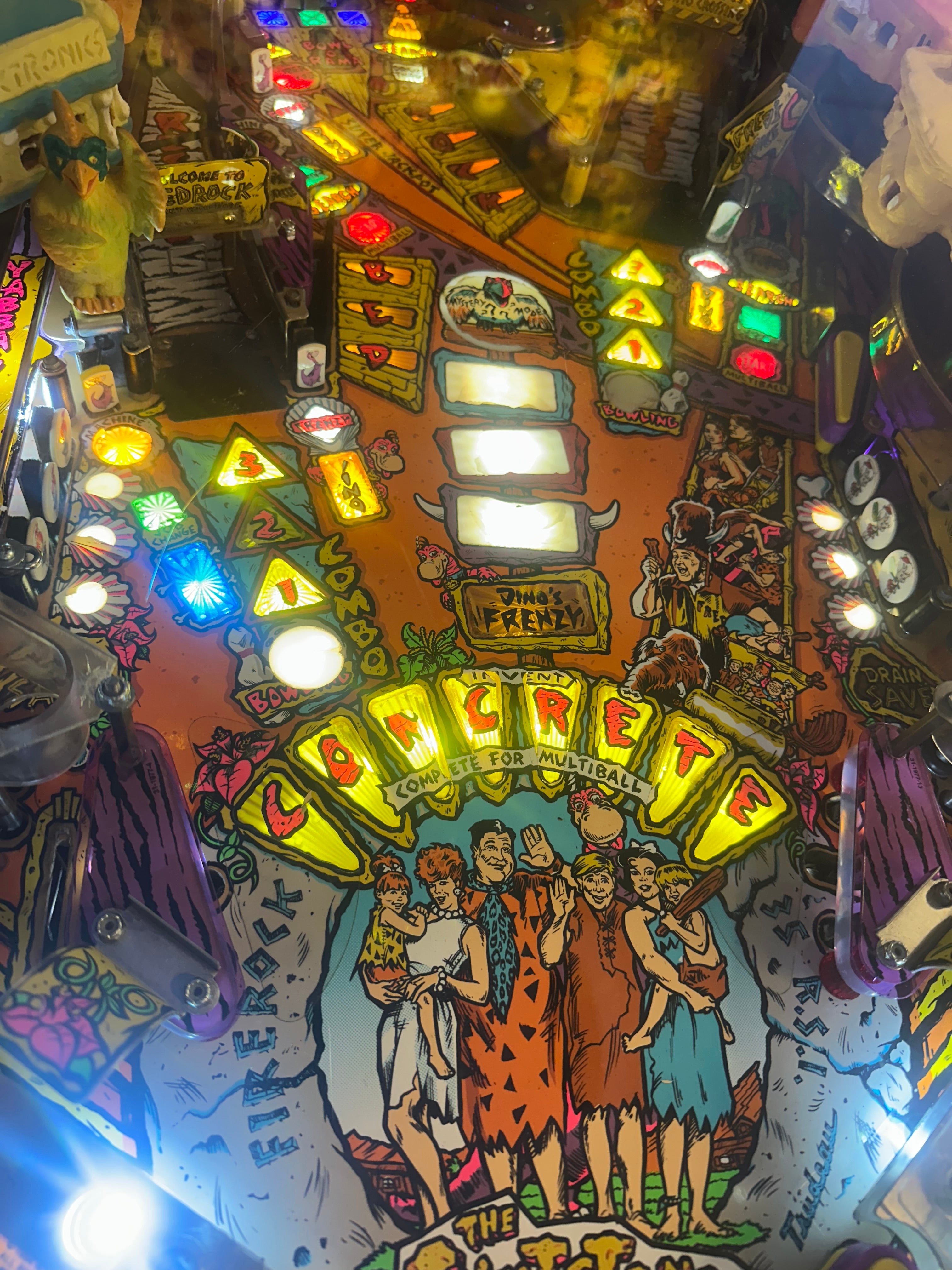 Williams The Flintstones Pinball Machine