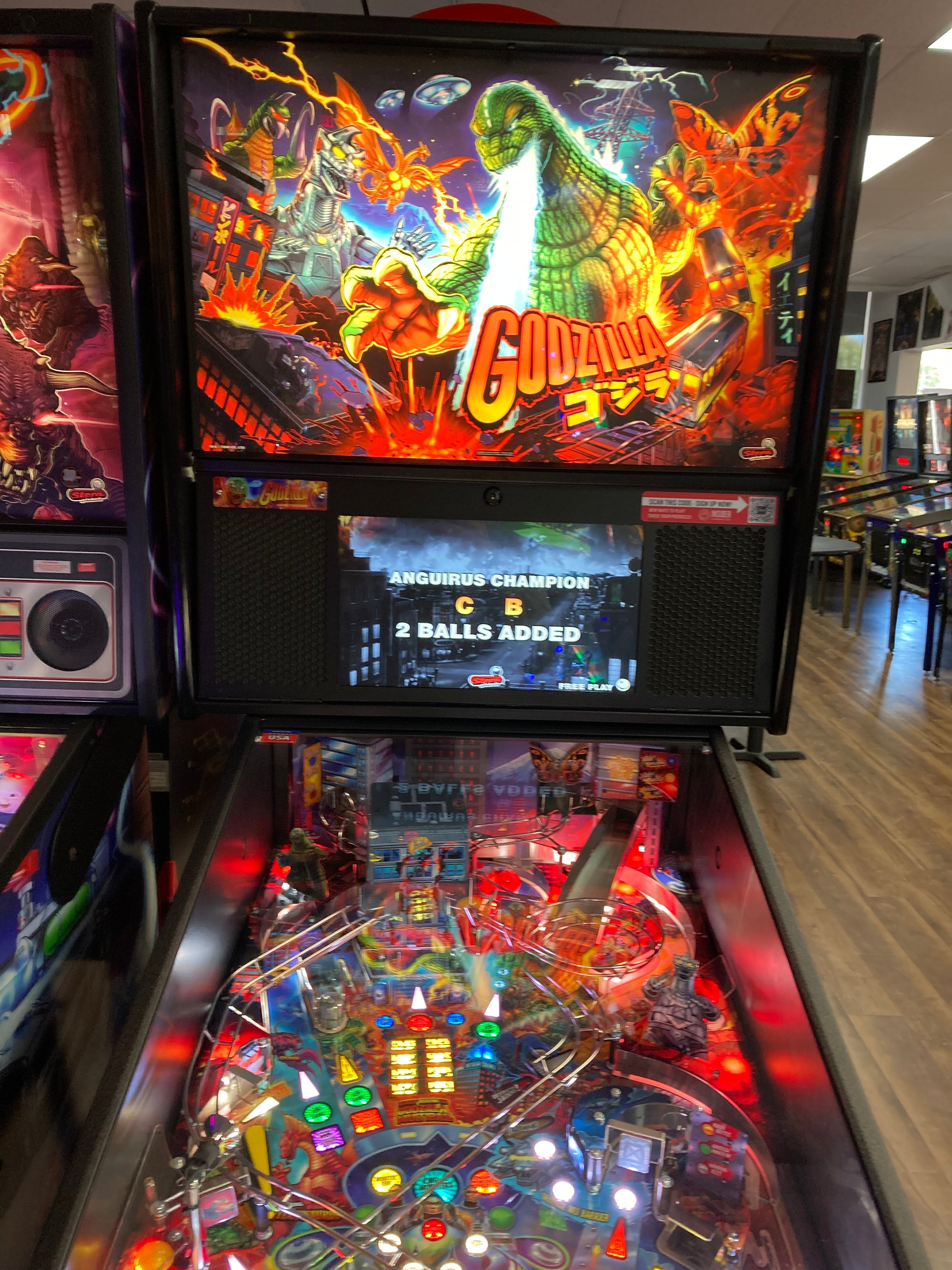 Stern Pinball Godzilla Pro Pinball Machine