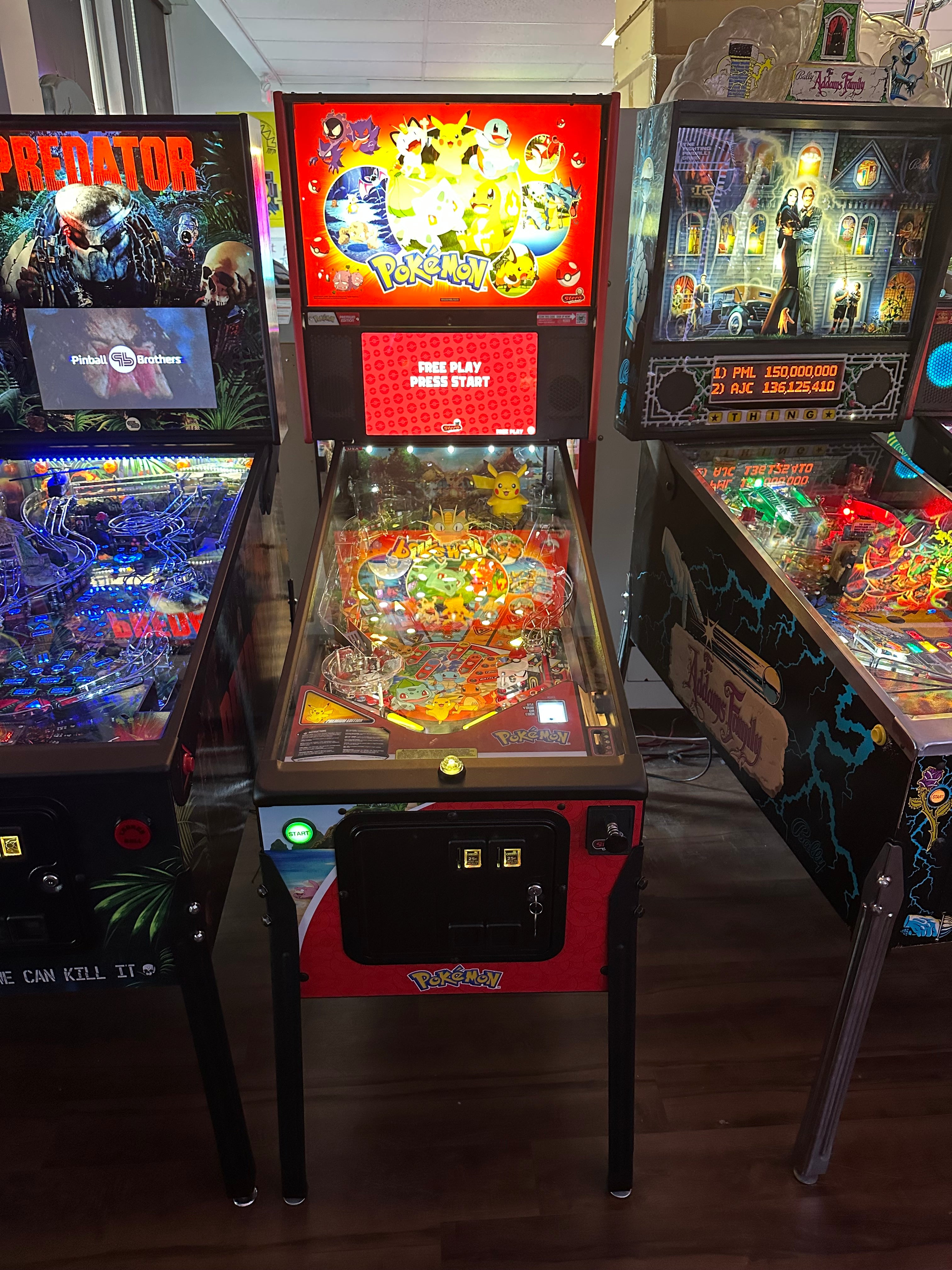 Stern Pinball Pokemon Premium Pinball Machine
