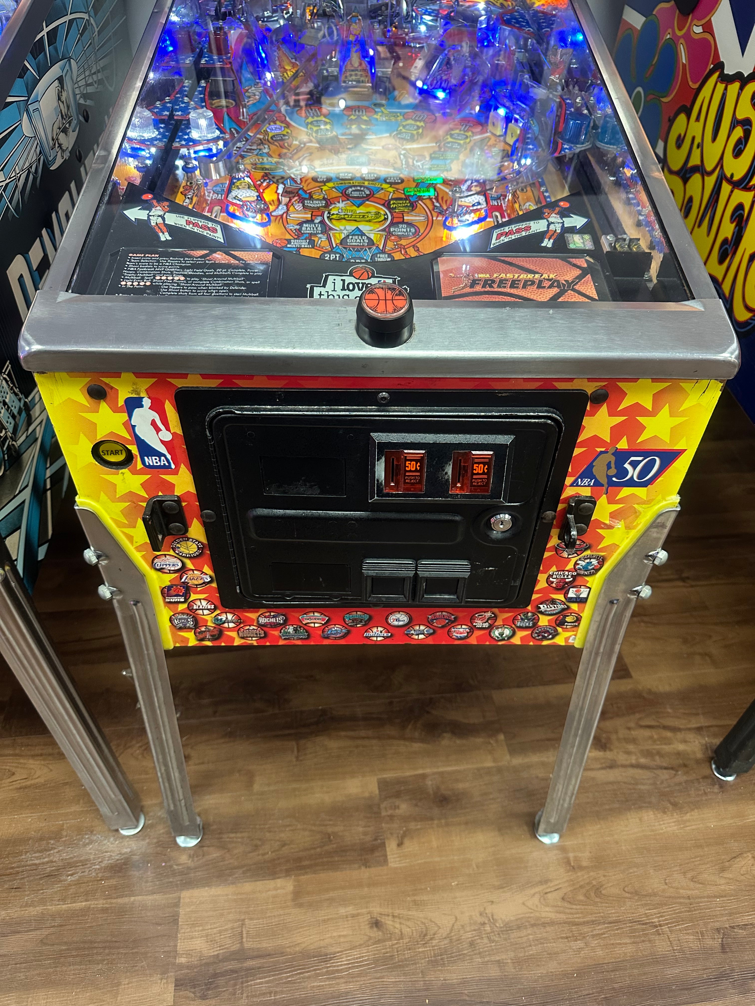 Bally NBA Fastbreak Pinball Machine