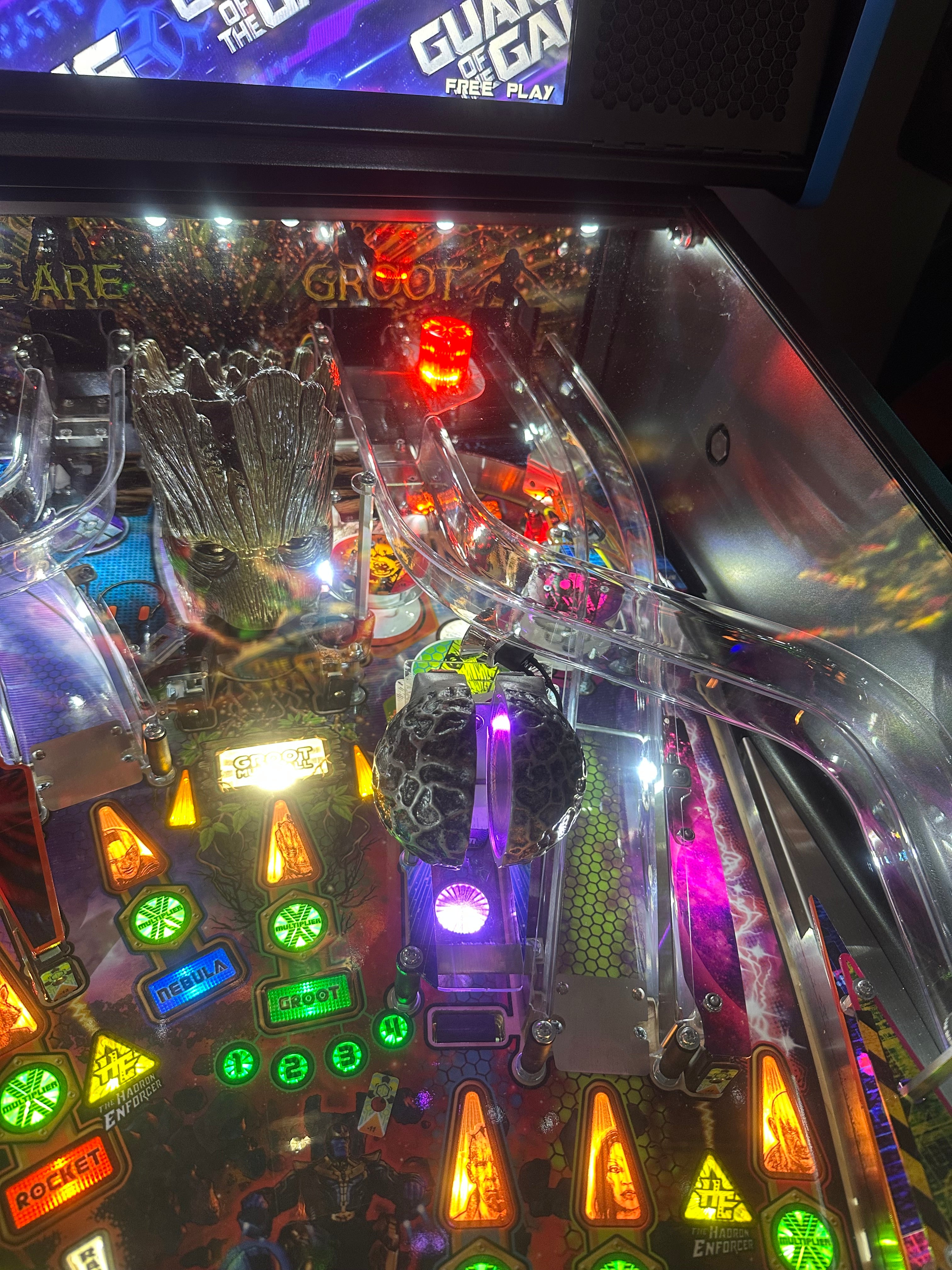 Stern Pinball Guardians of the Galaxy Pro Pinball Machine