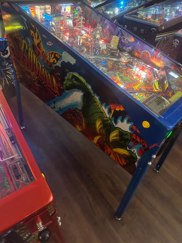 Image of Stern Pinball LOADED Godzilla Premium Pinball Machine