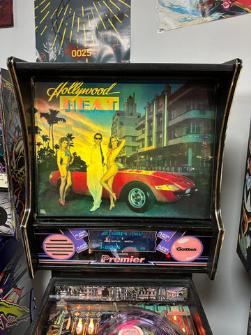 Image of Gottlieb Hollywood Heat Pinball Machine