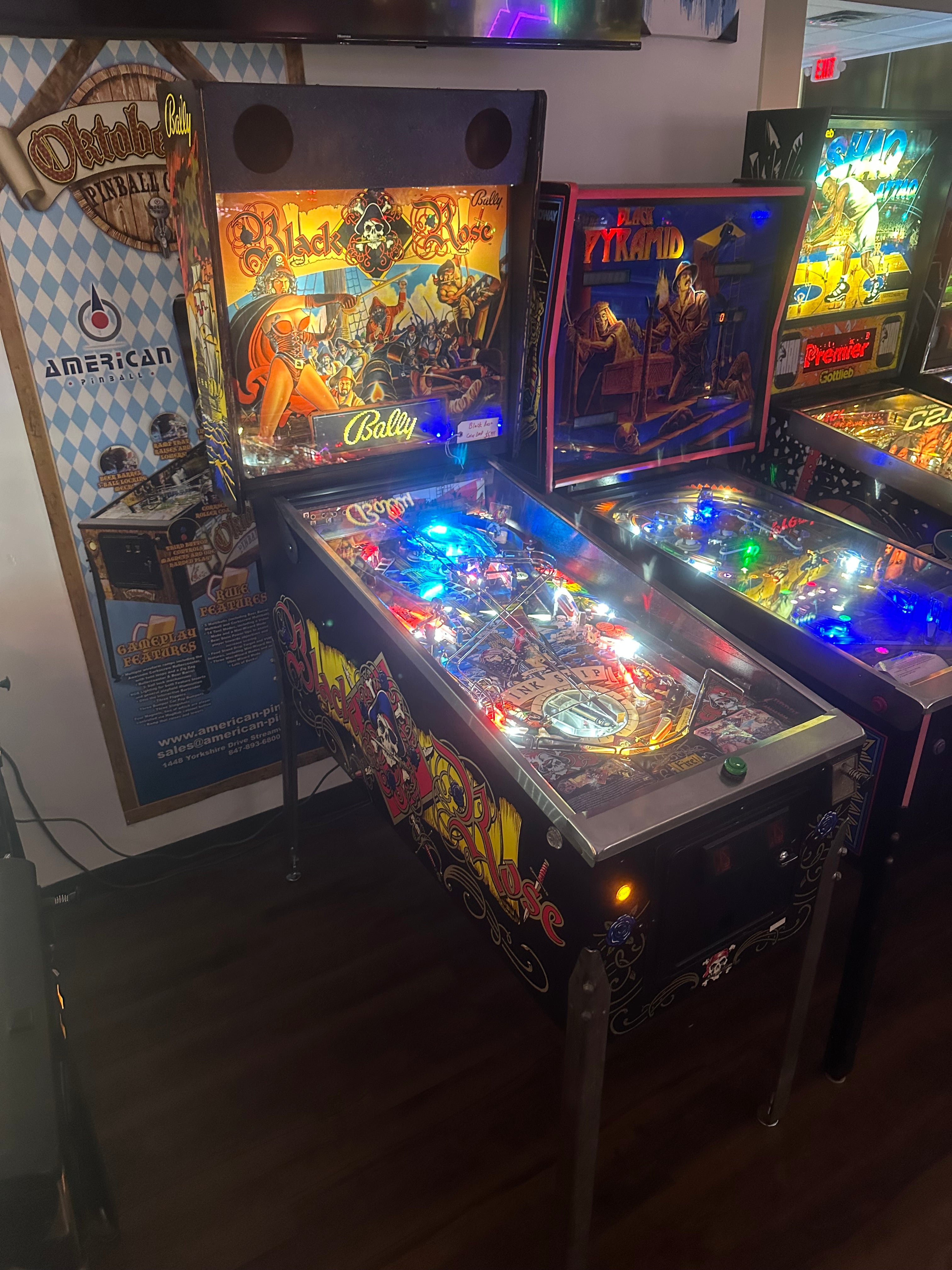 Bally Black Rose Pinball Machine