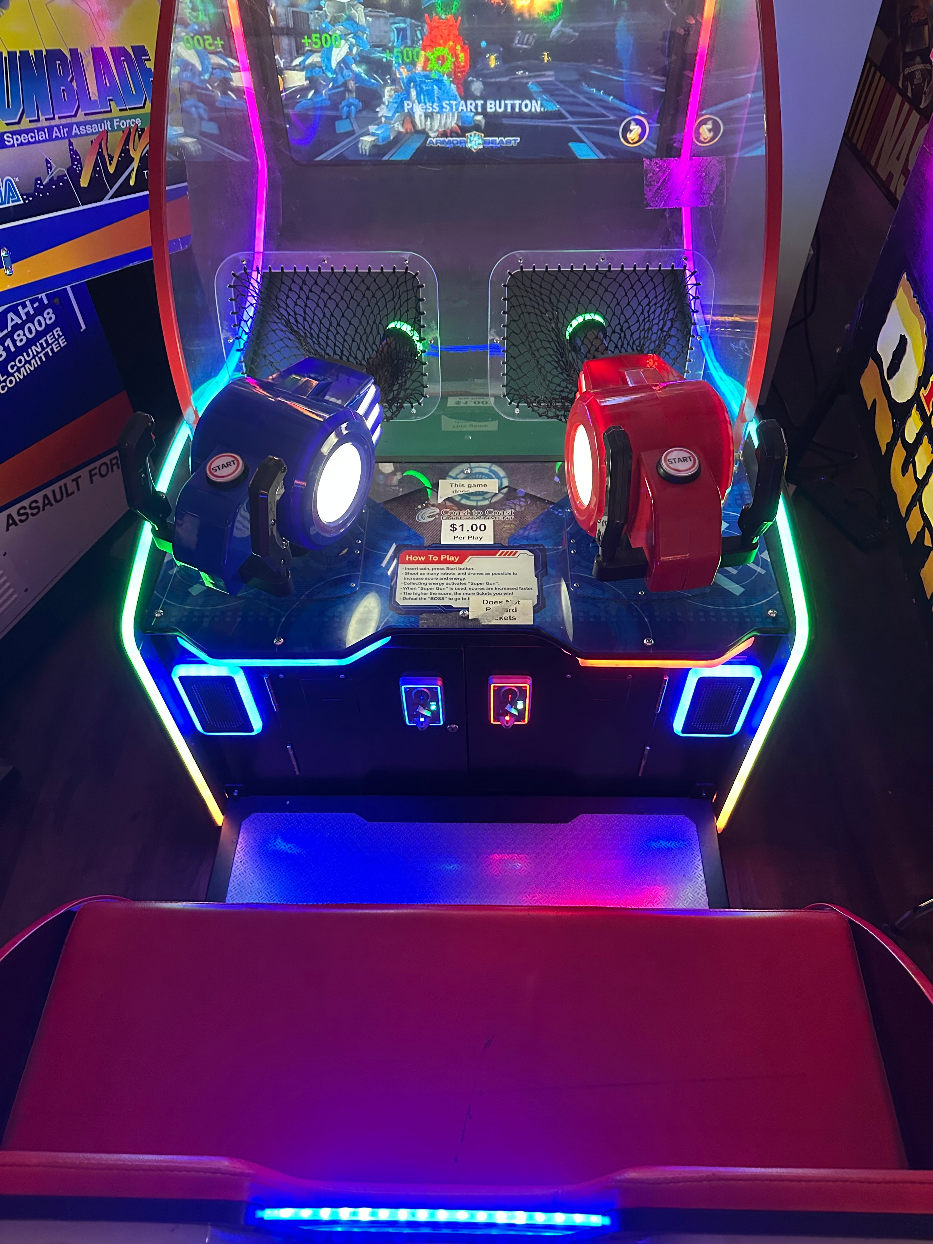Robot Storm Arcade Game