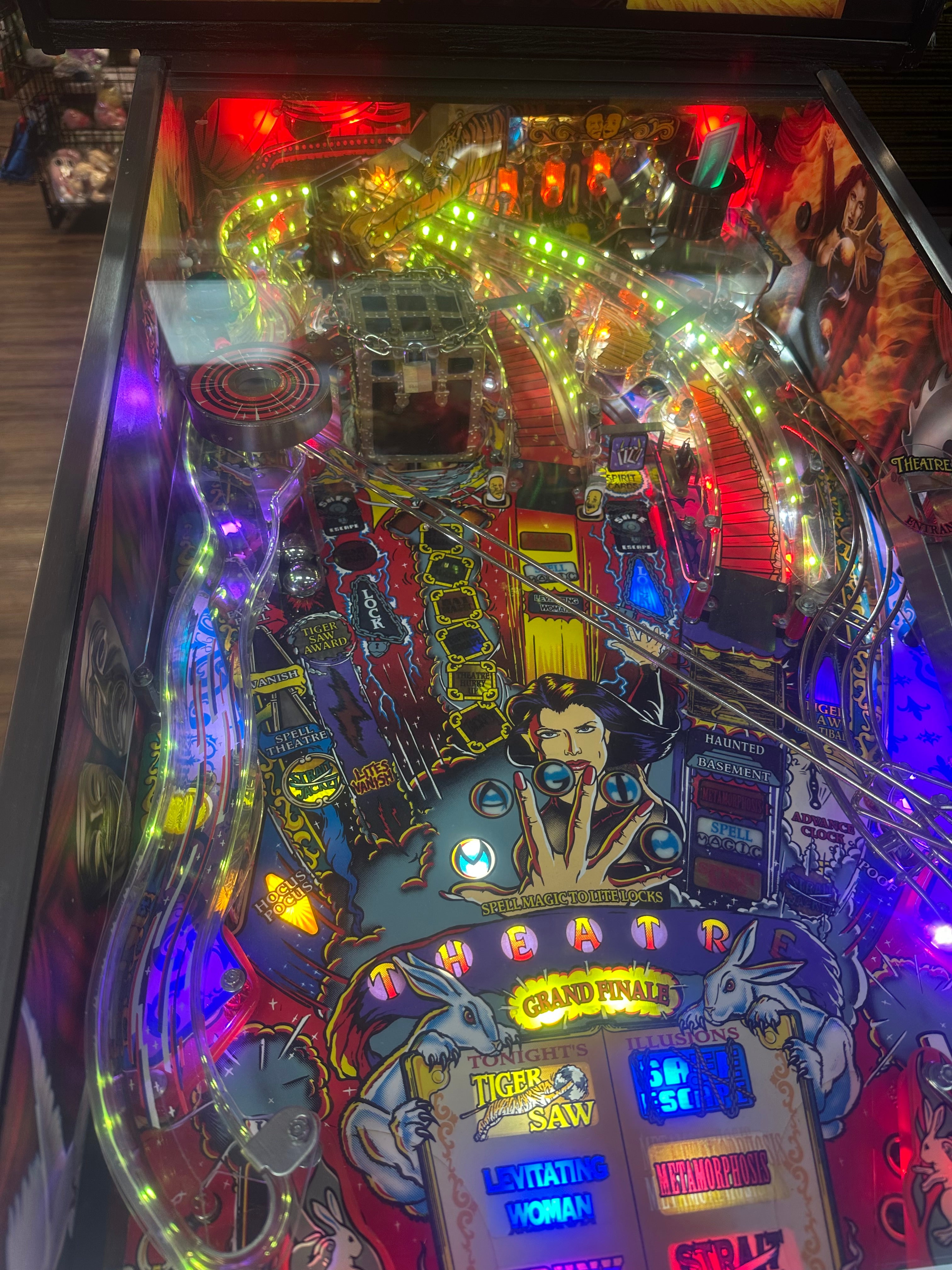 Bally Theatre of Magic Pinball Machine