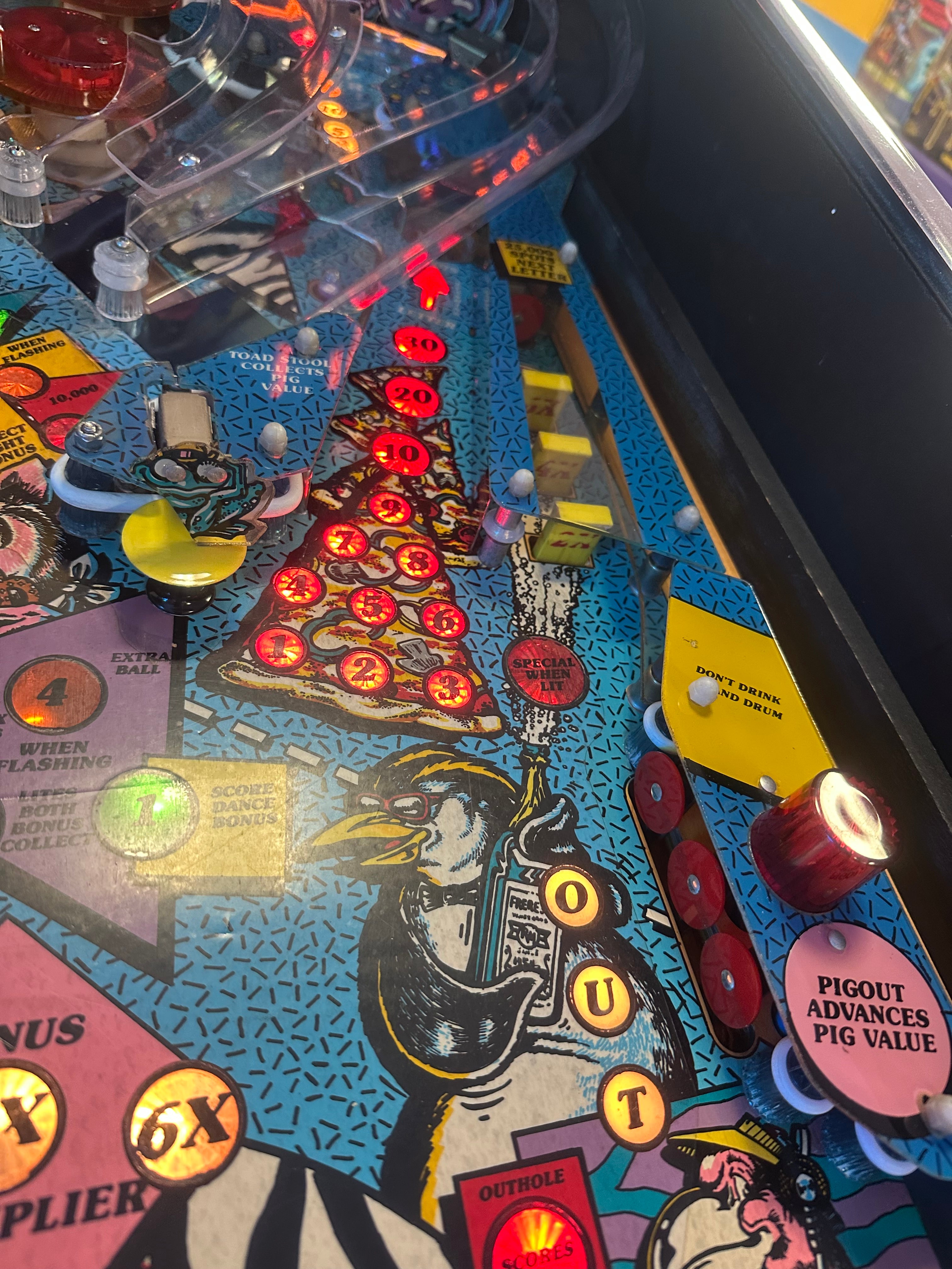 Bally Party Animal Pinball Machine