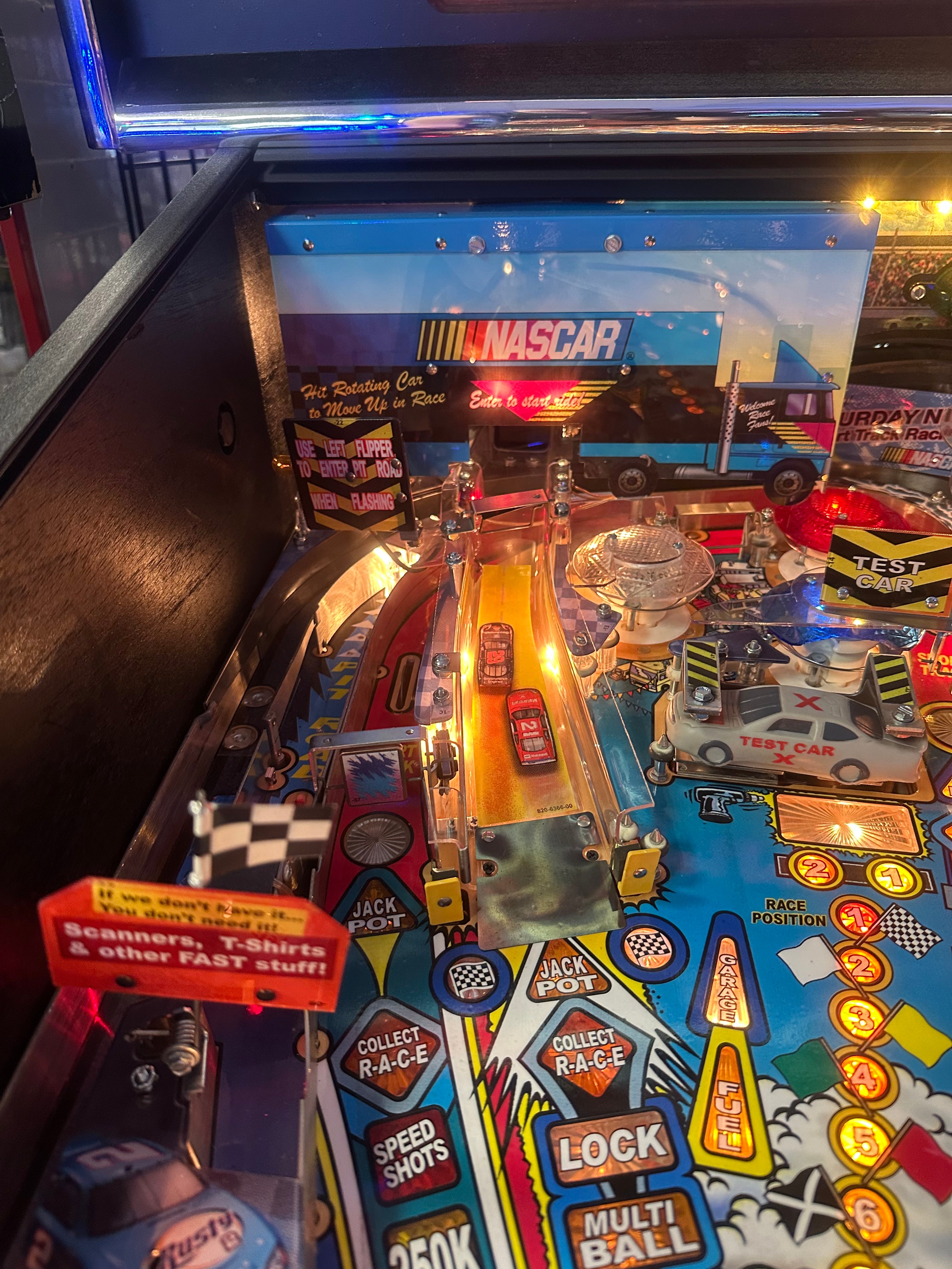 Stern Pinball NASCAR Pinball Machine