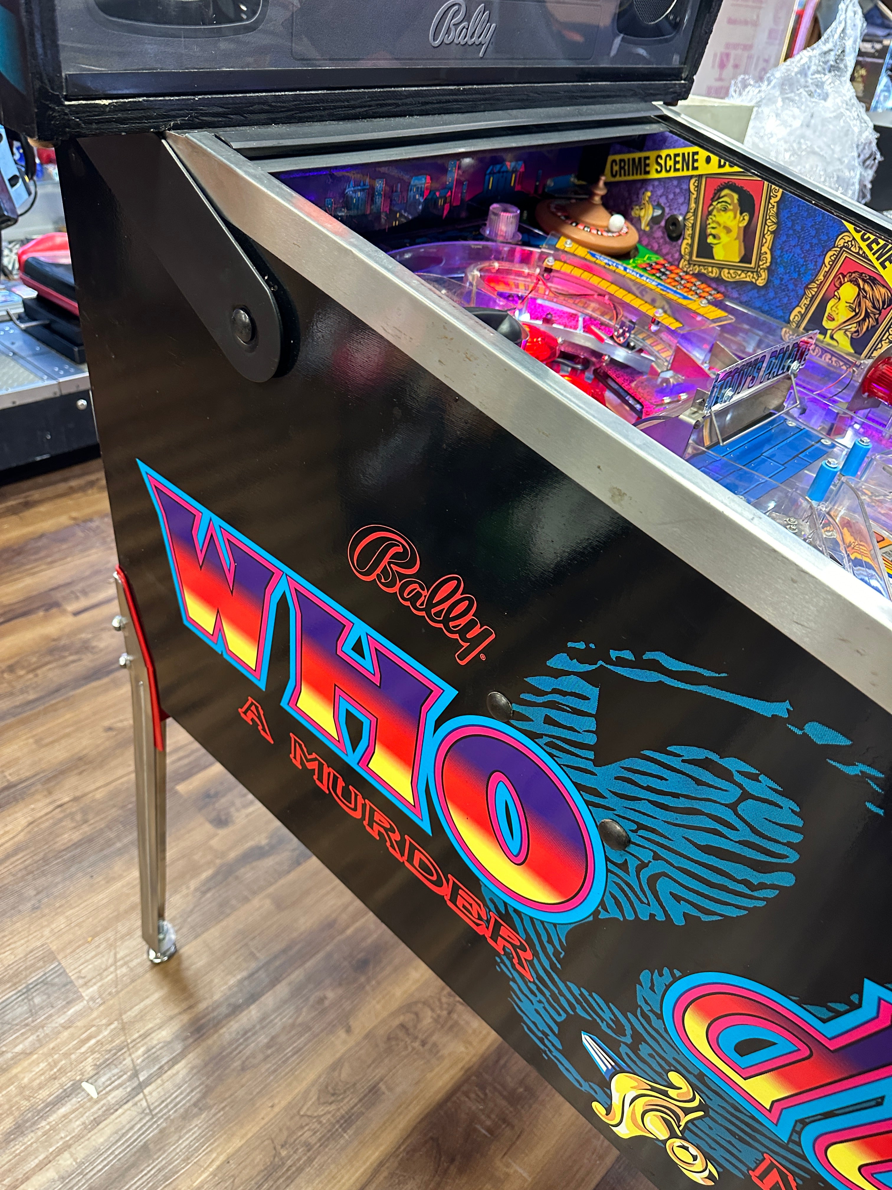 Bally Who Dunnit Pinball Machine