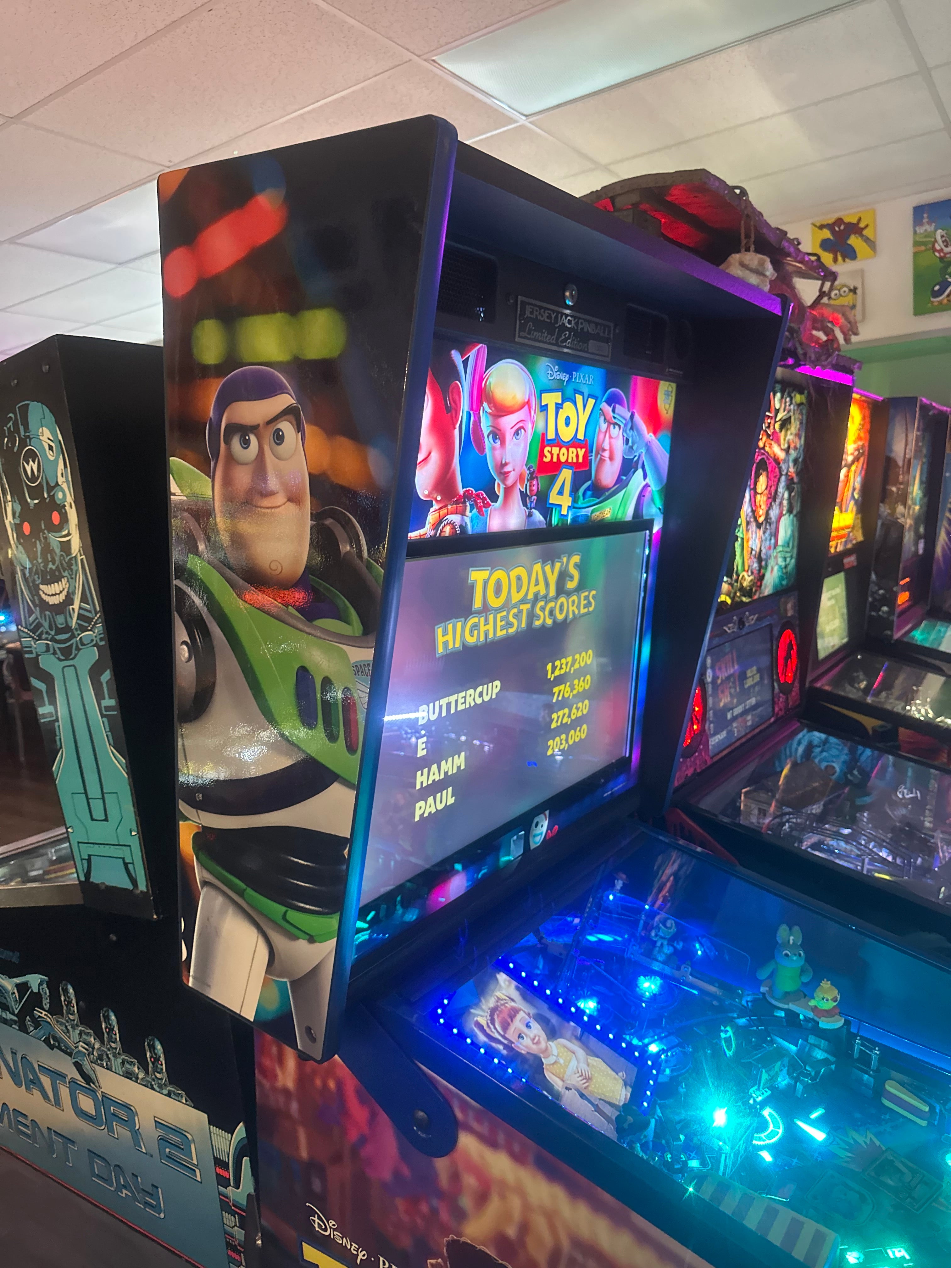 Jersey Jack Pinball Toy Story Limited Edition Pinball Machine