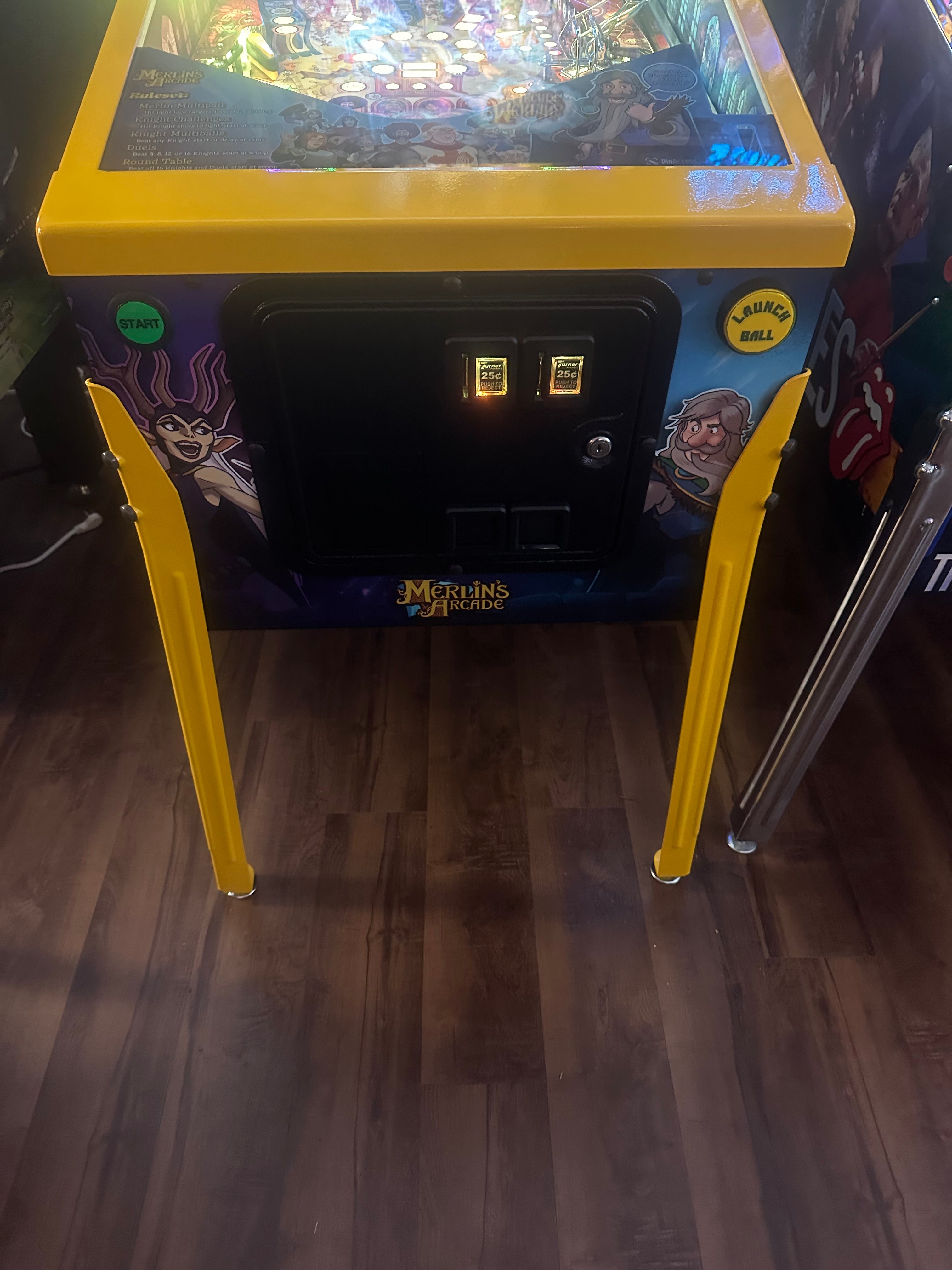 Turner Pinball Merlin's Arcade Pinball Machine - Legendary Edition