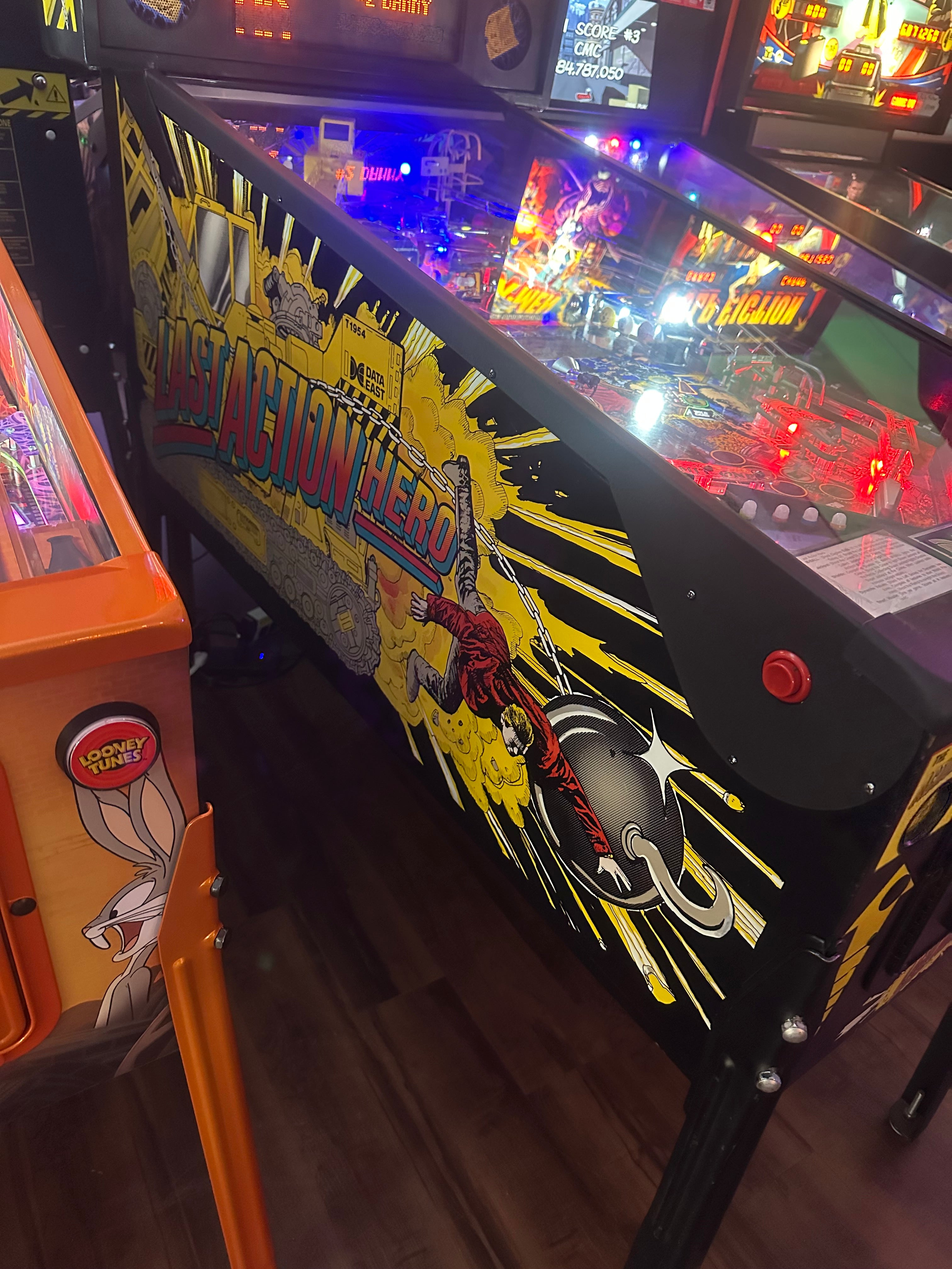 Data East Last Action Hero Pinball Machine