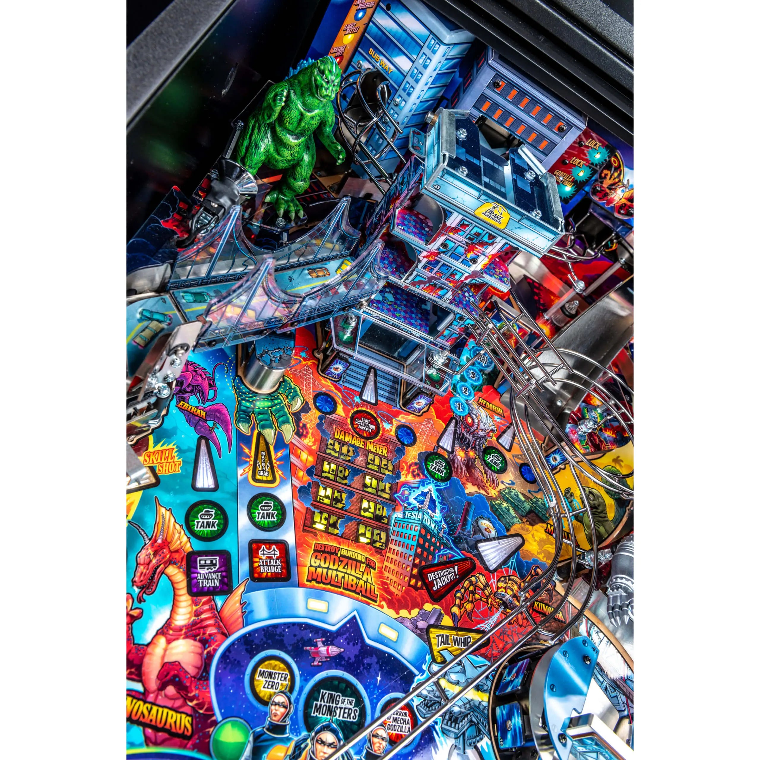 Stern Pinball Godzilla Premium Pinball Machine