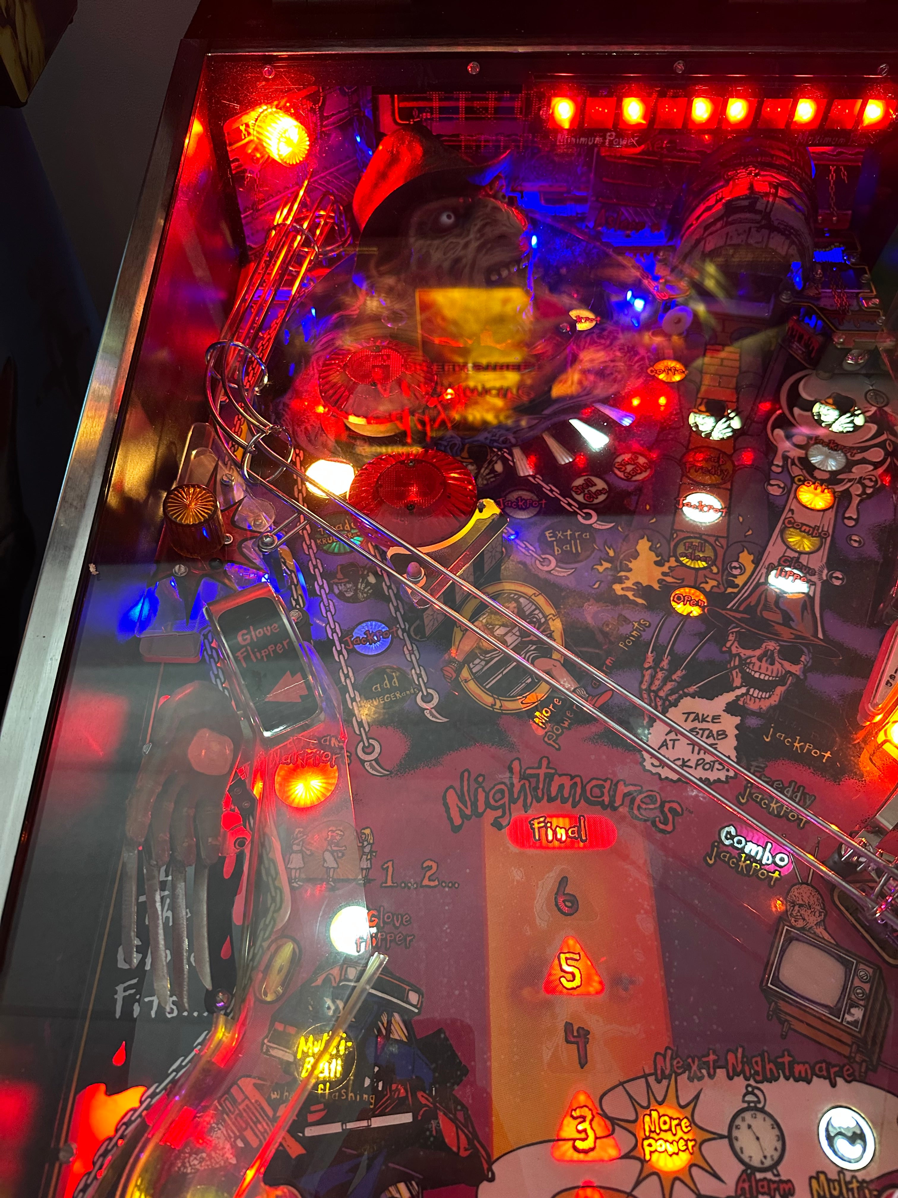 Gottlieb Freddy: A Nightmare on Elm Street Pinball Machine