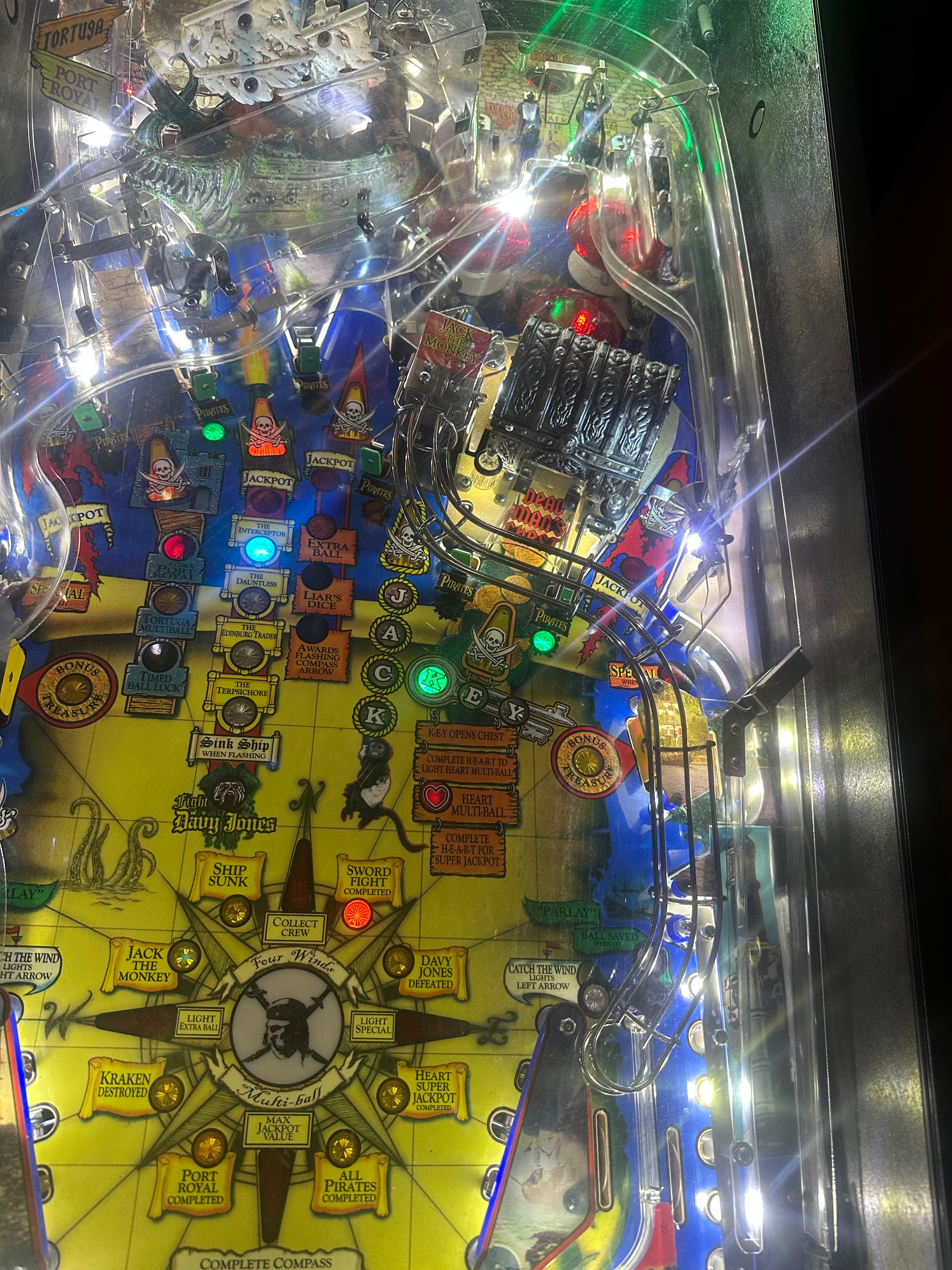 Stern Pinball Pirates of the Caribbean Pinball Machine