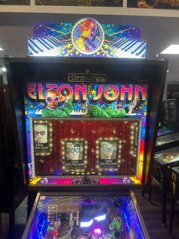 Image of Jersey Jack Pinball Elton John Platinum Edition Pinball Machine