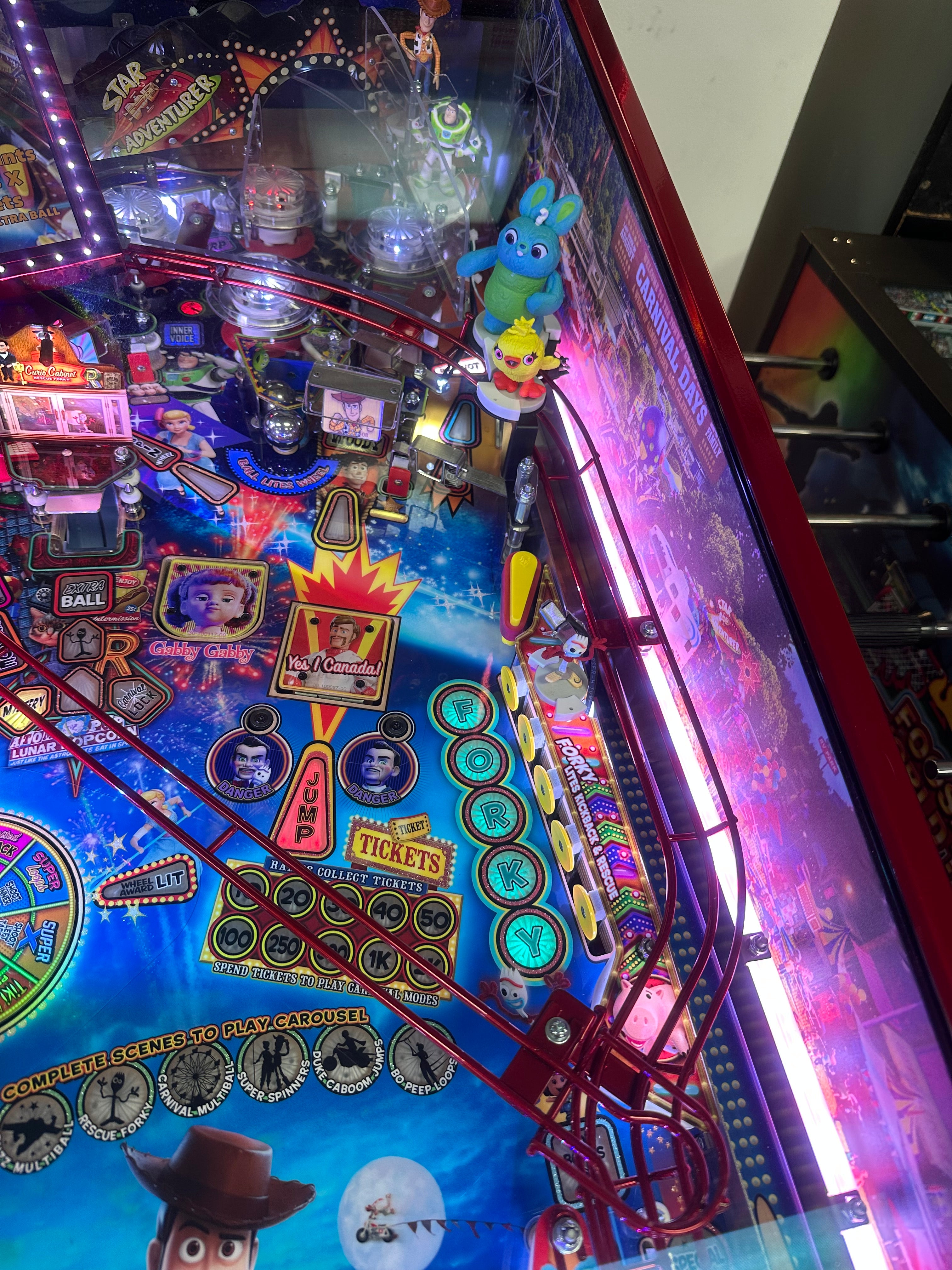 JJP Toy Story 4 Collectors Edition Pinball Machine