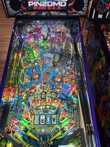 Image of Stern Pinball LOADED Metallica Premium Pinball Machine