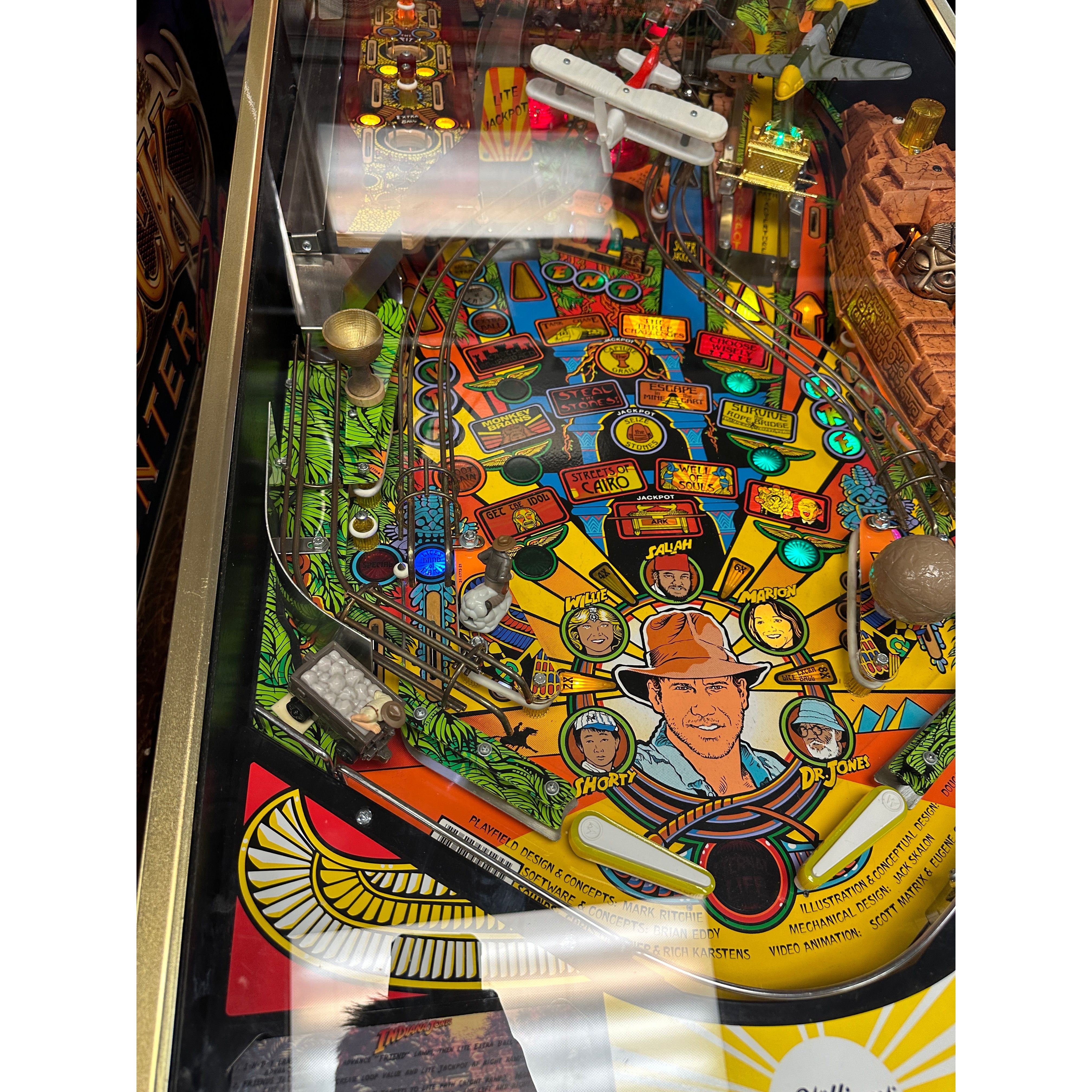 Williams LOADED Indiana Jones: The Pinball Adventure Pinball Machine