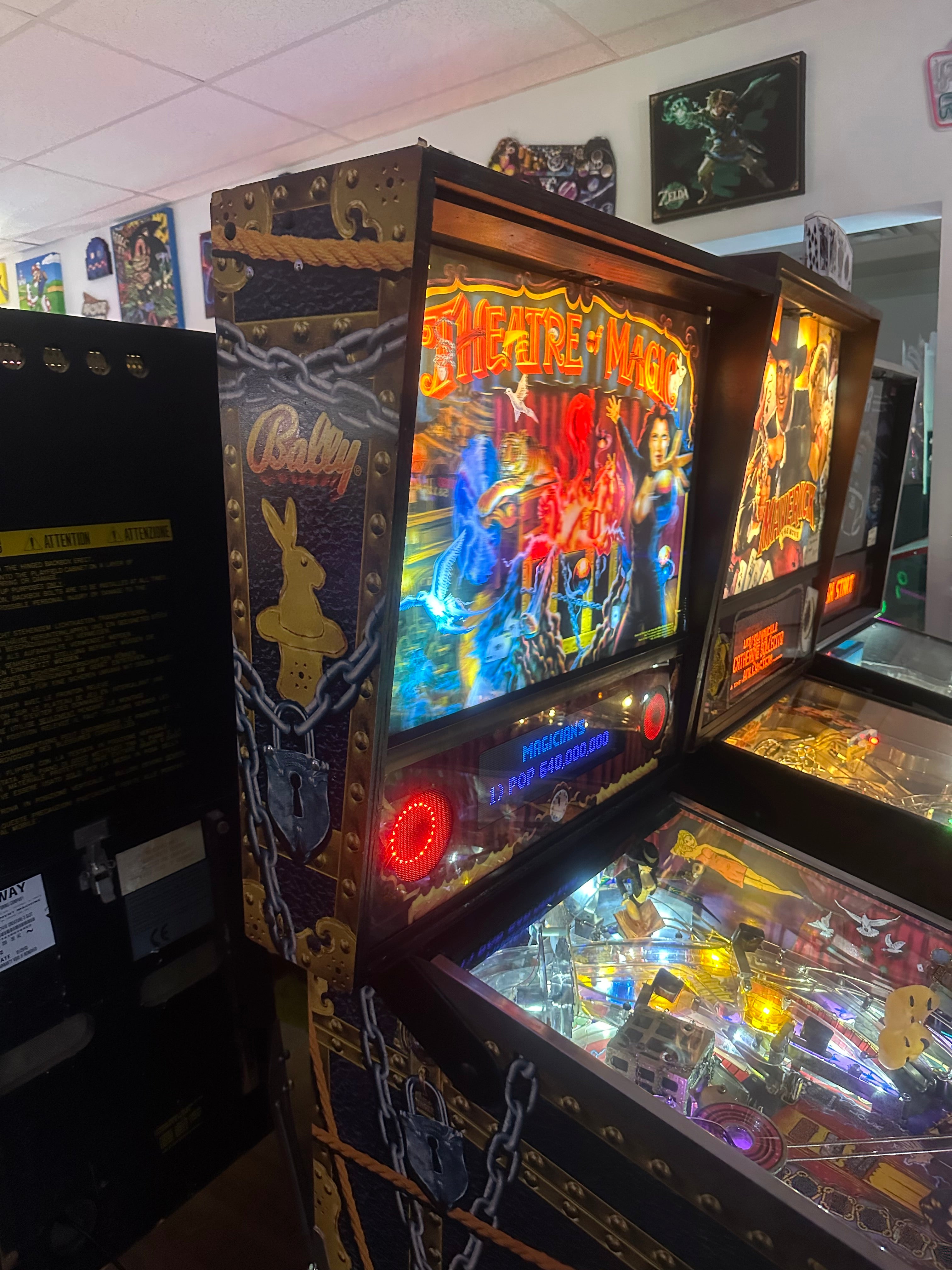 Bally Theatre of Magic Pinball Machine