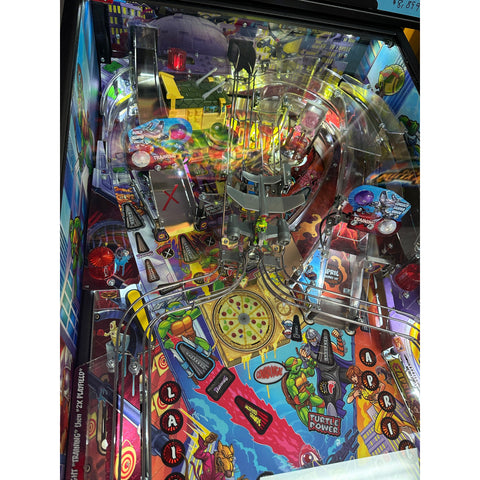 Image of Stern Pinball Teenage Mutant Ninja Turtles Premium Pinball Machine