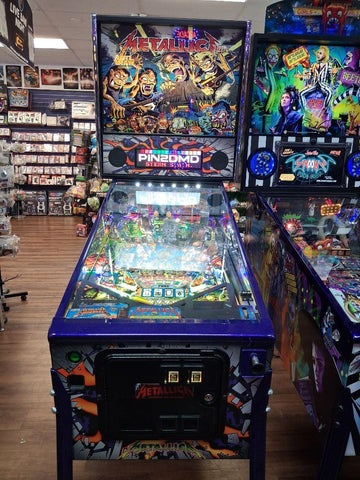 Image of Stern Pinball LOADED Metallica Premium Pinball Machine