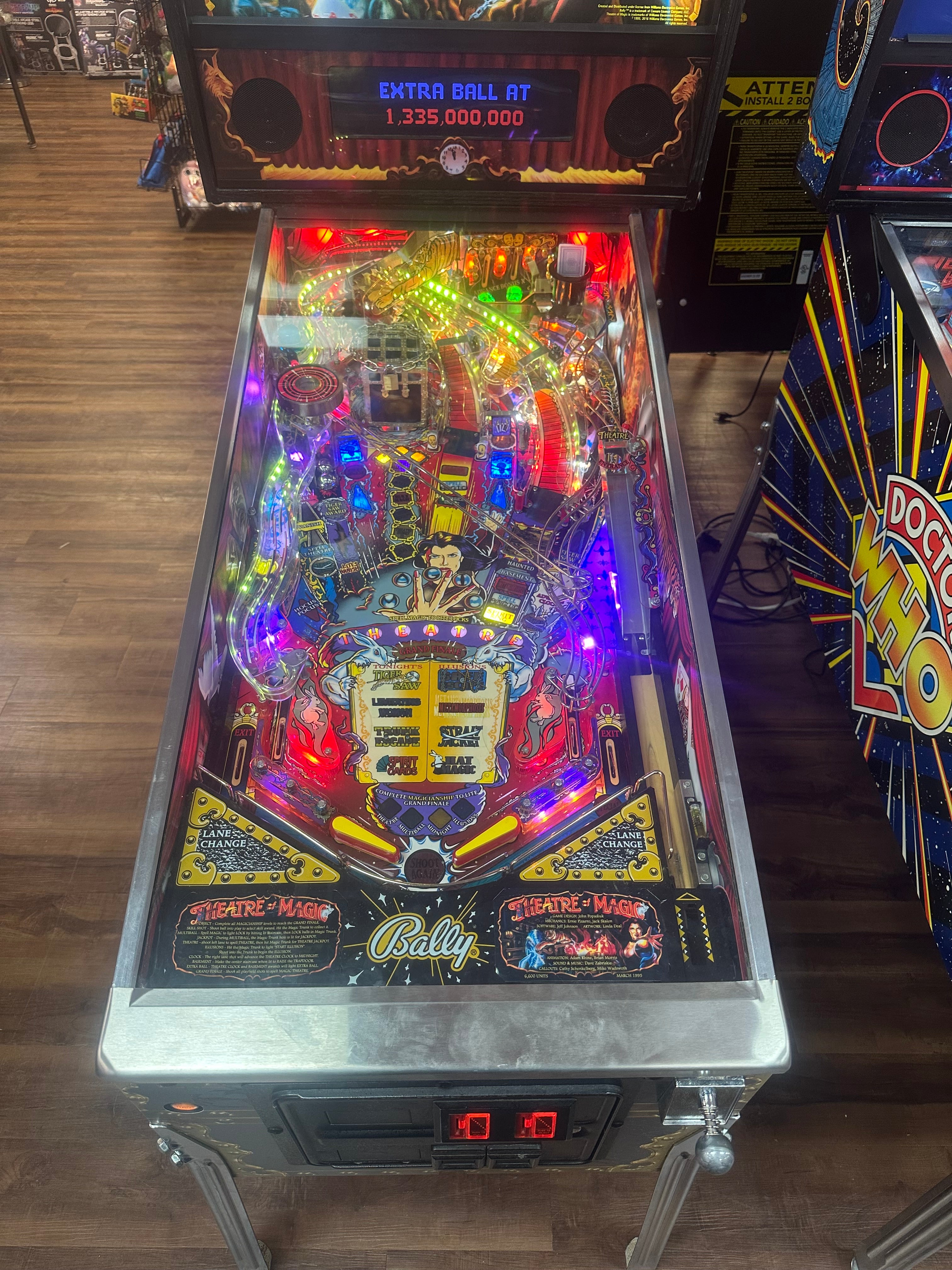 Bally Theatre of Magic Pinball Machine