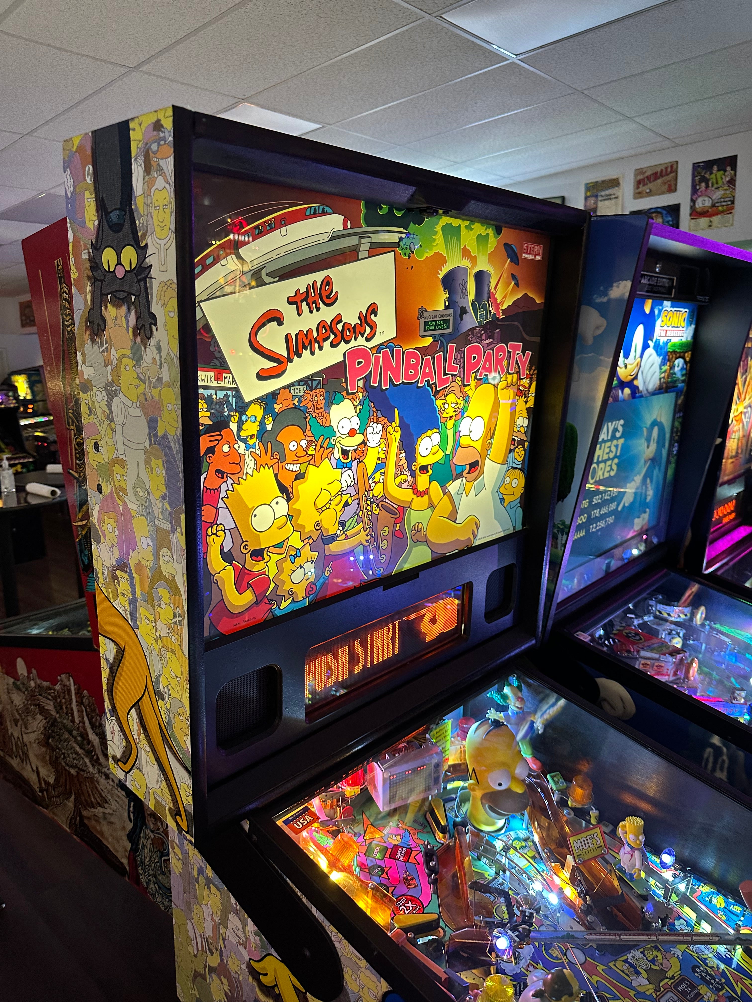 Stern Pinball The Simpsons Pinball Party Pinball Machine