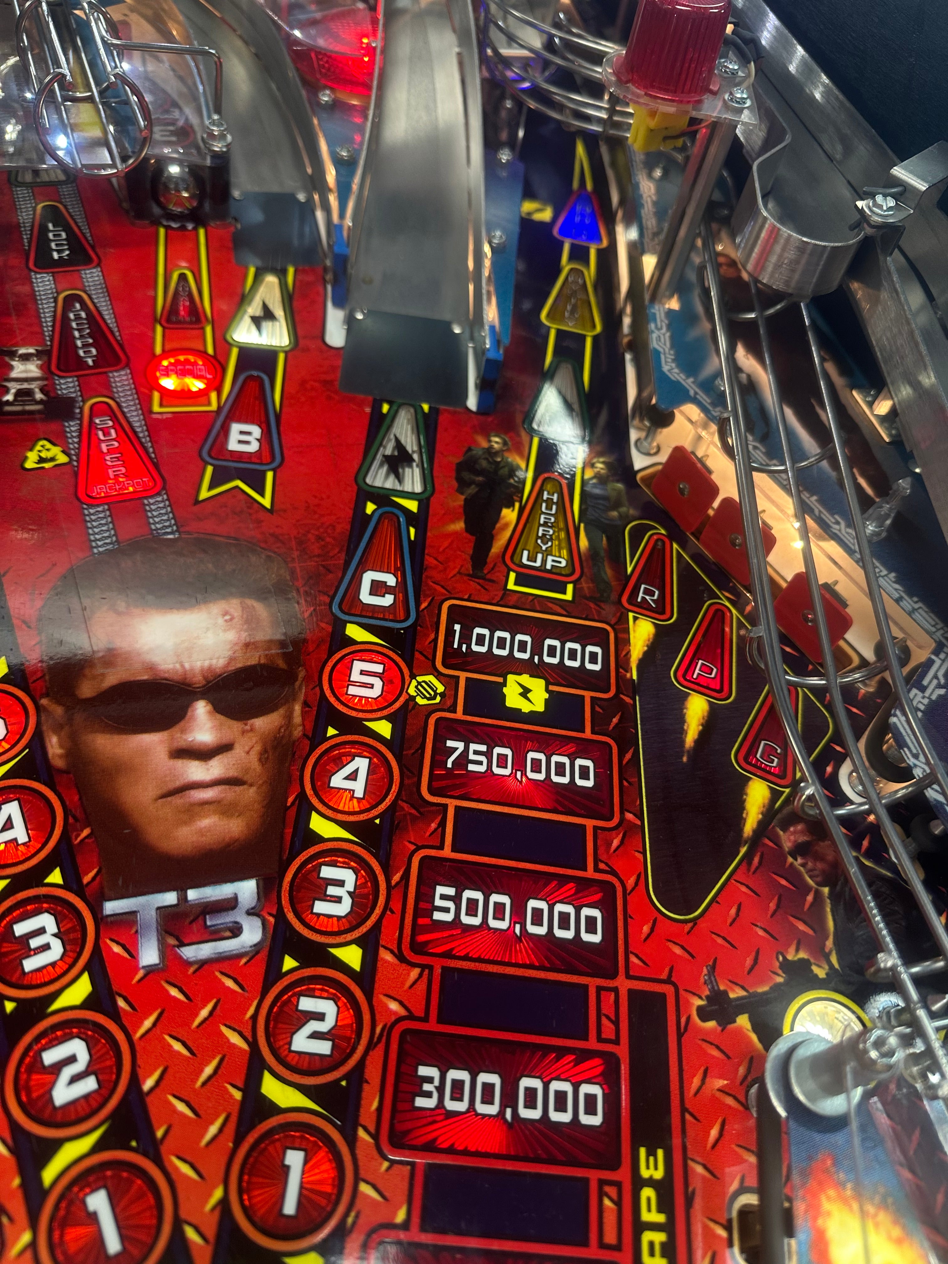 Stern Pinball Terminator 3: Rise of the Machines Pinball Machine