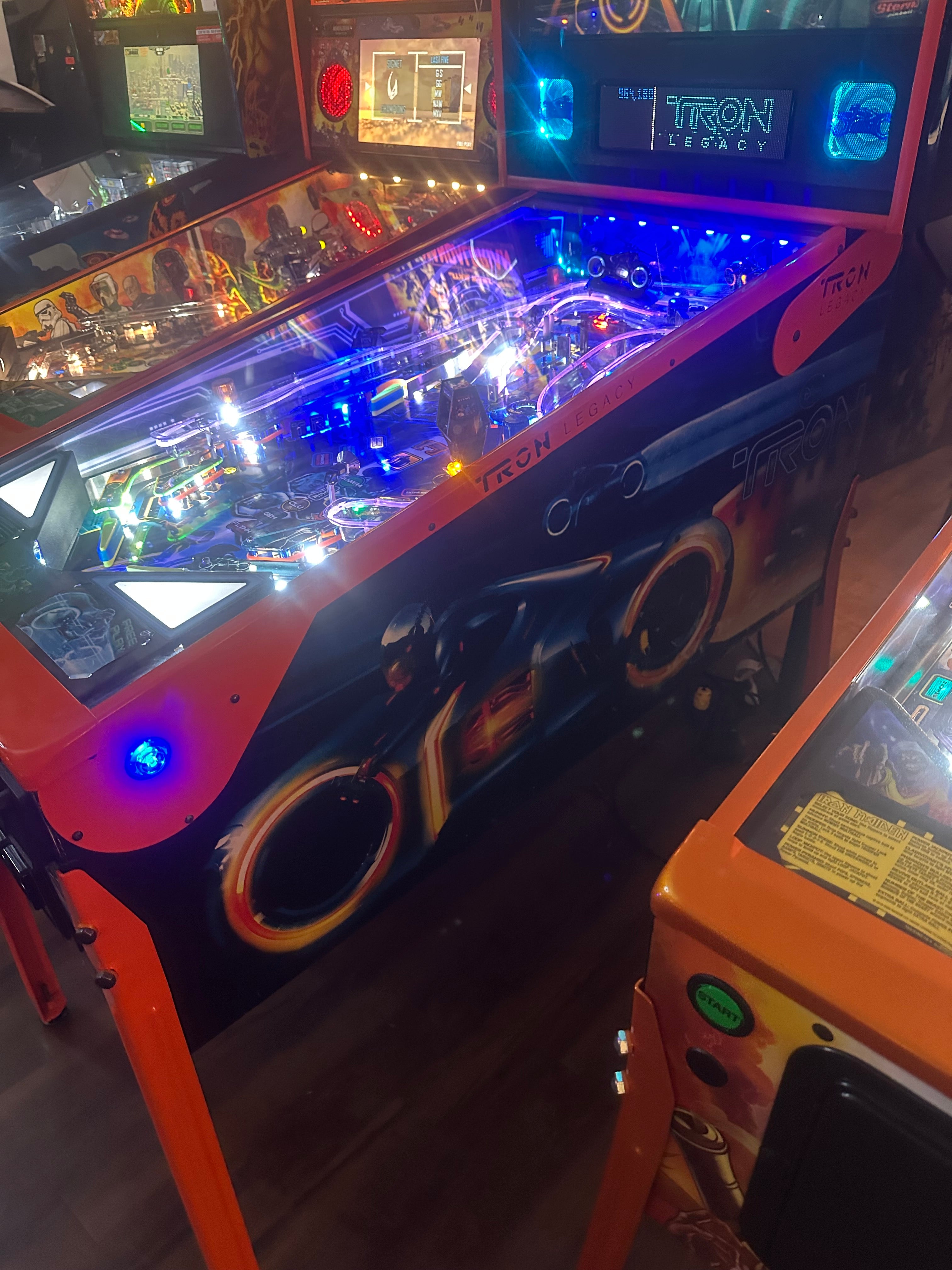 Stern Pinball LOADED TRON: Legacy Pro Pinball Machine