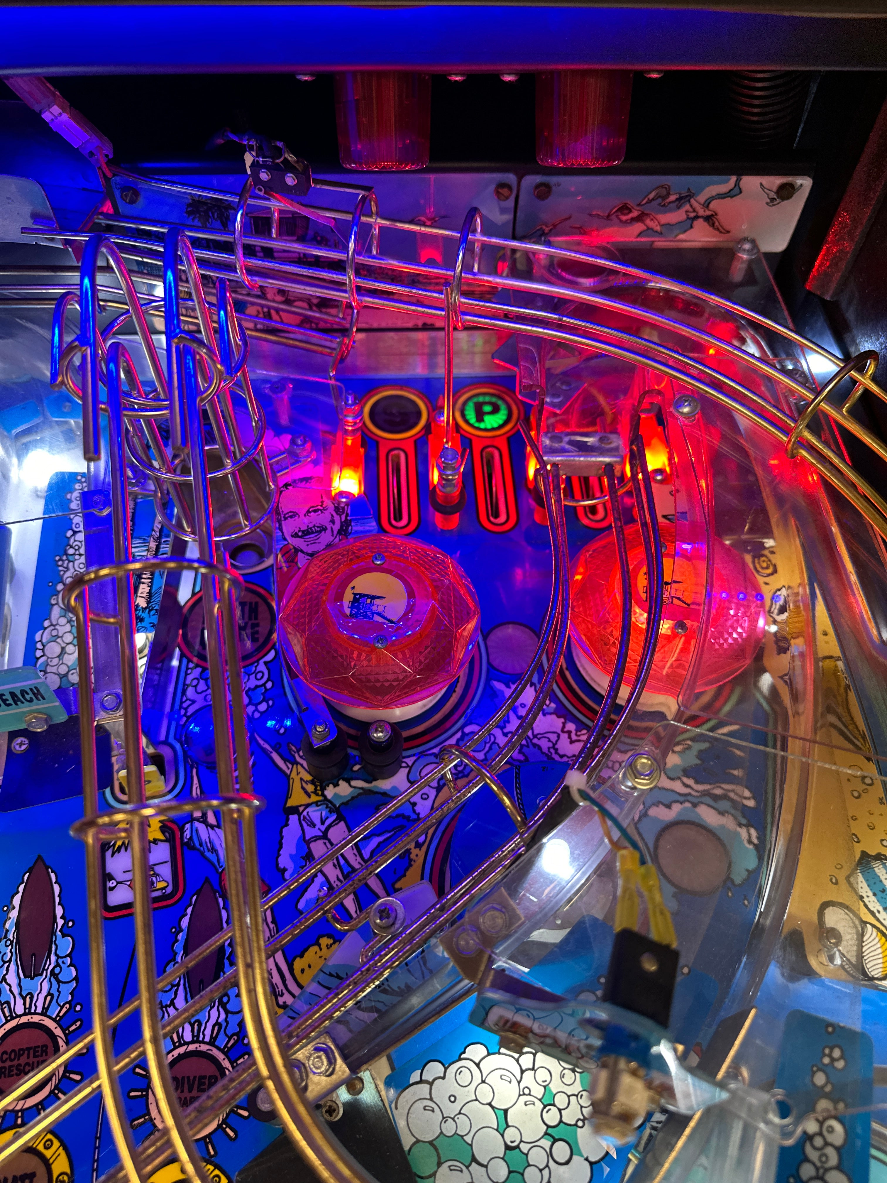 SEGA Baywatch Pinball Machine