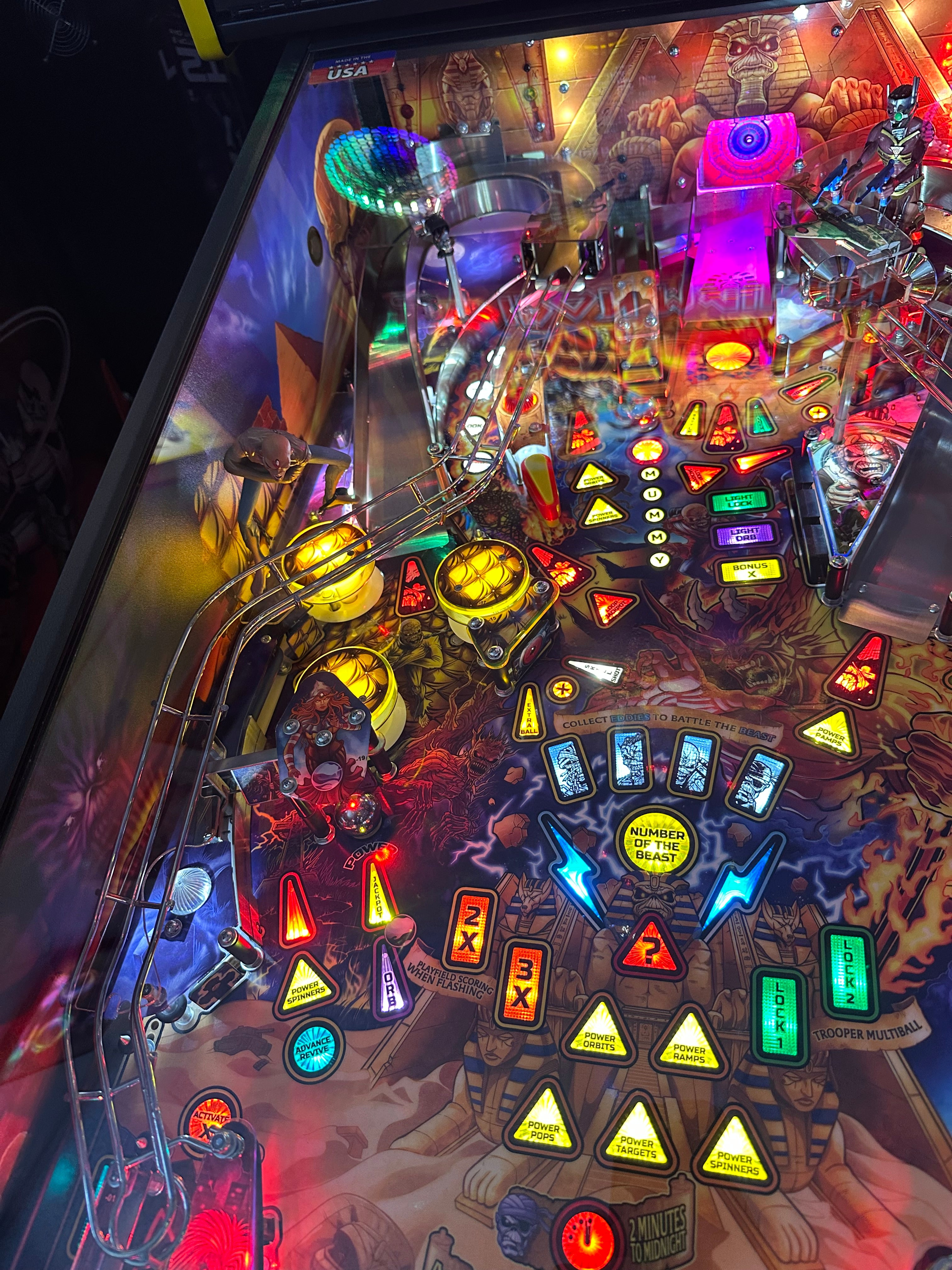 Stern Pinball Iron Maiden Premium Pinball Machine
