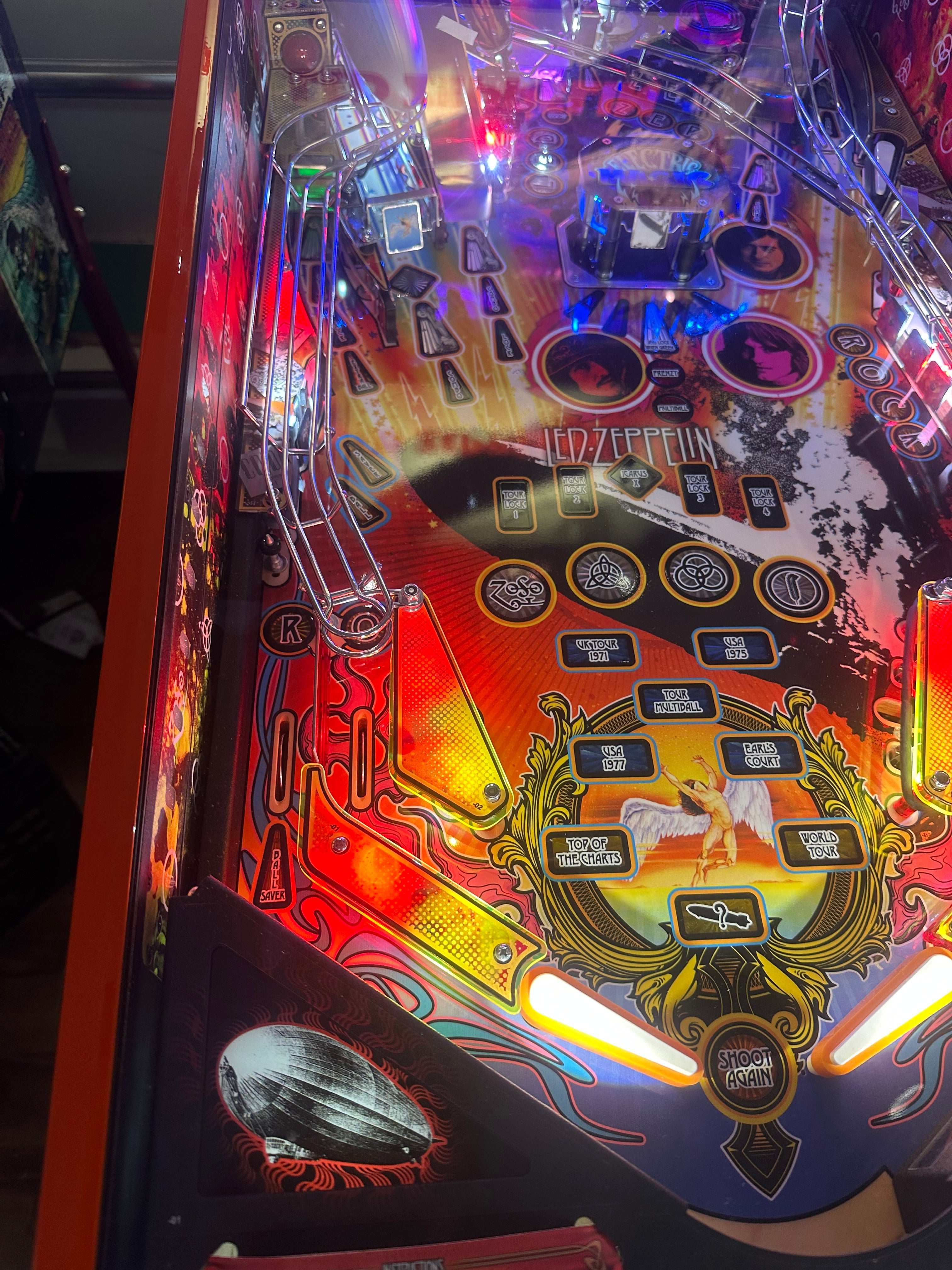 Stern Pinball LOADED Led Zeppelin Premium Pinball Machine