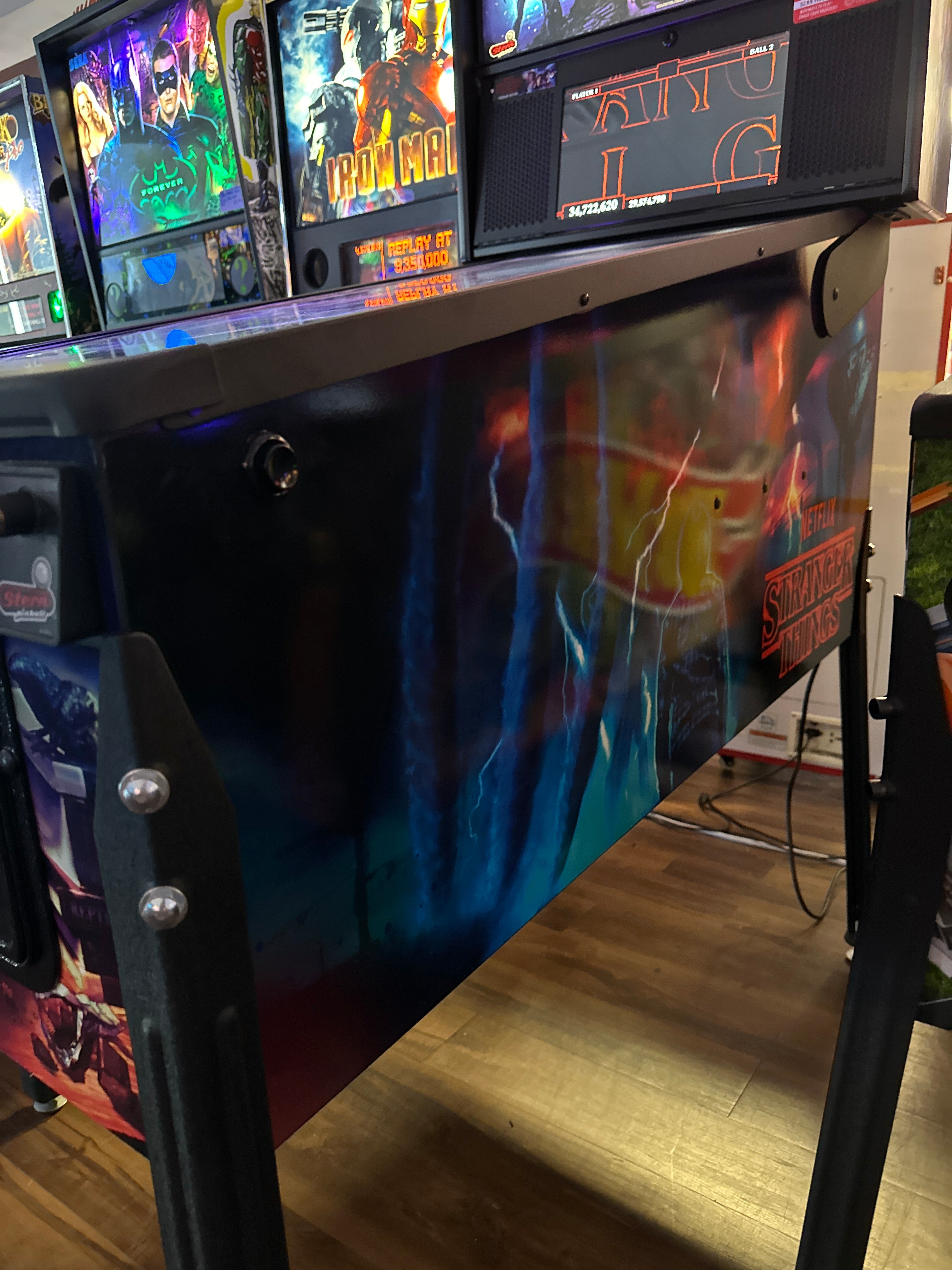 Stern Pinball Stranger Things Premium Pinball Machine