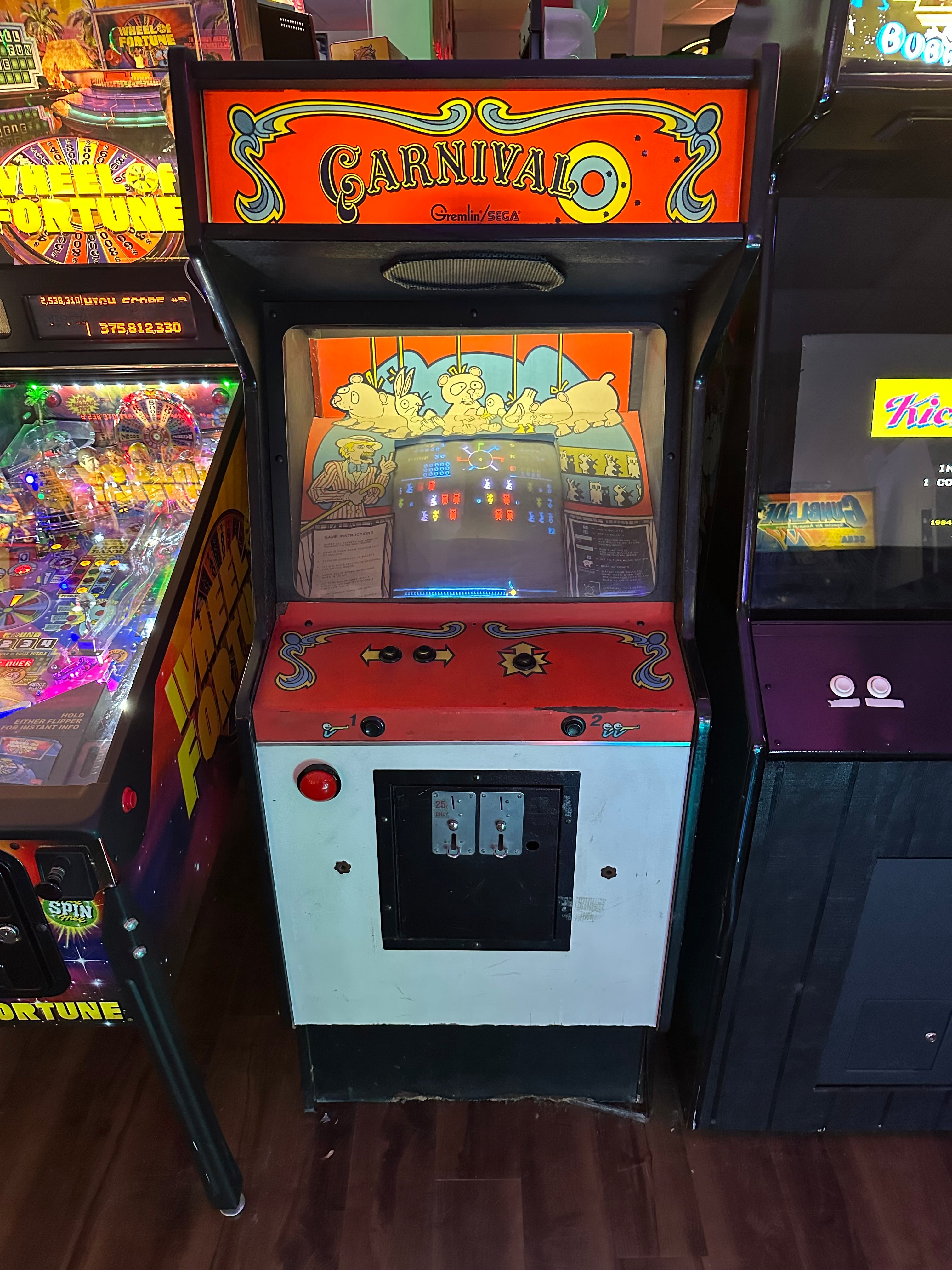 SEGA Carnival Arcade Game