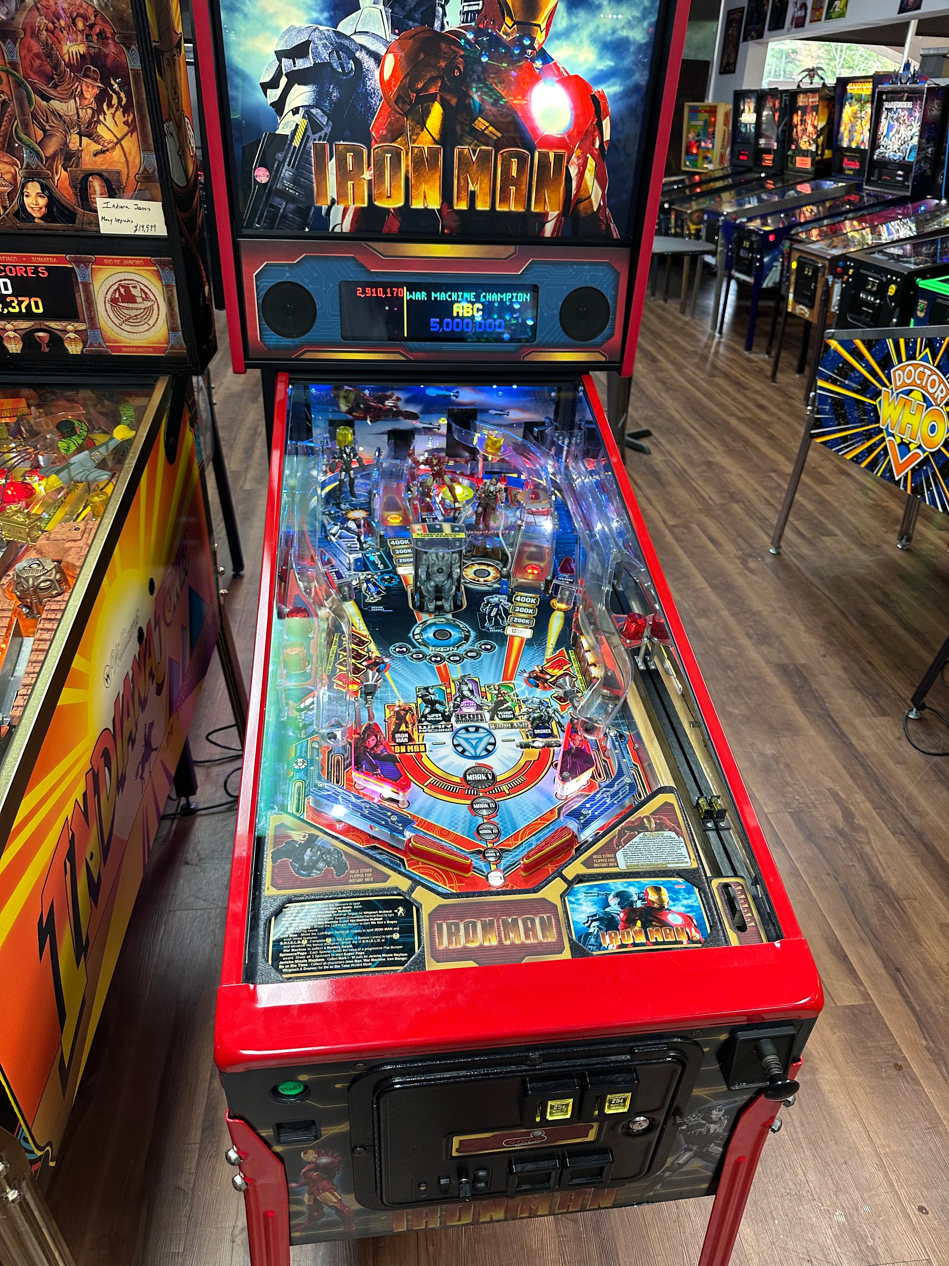 Stern Pinball Ironman Vault Pinball Machine
