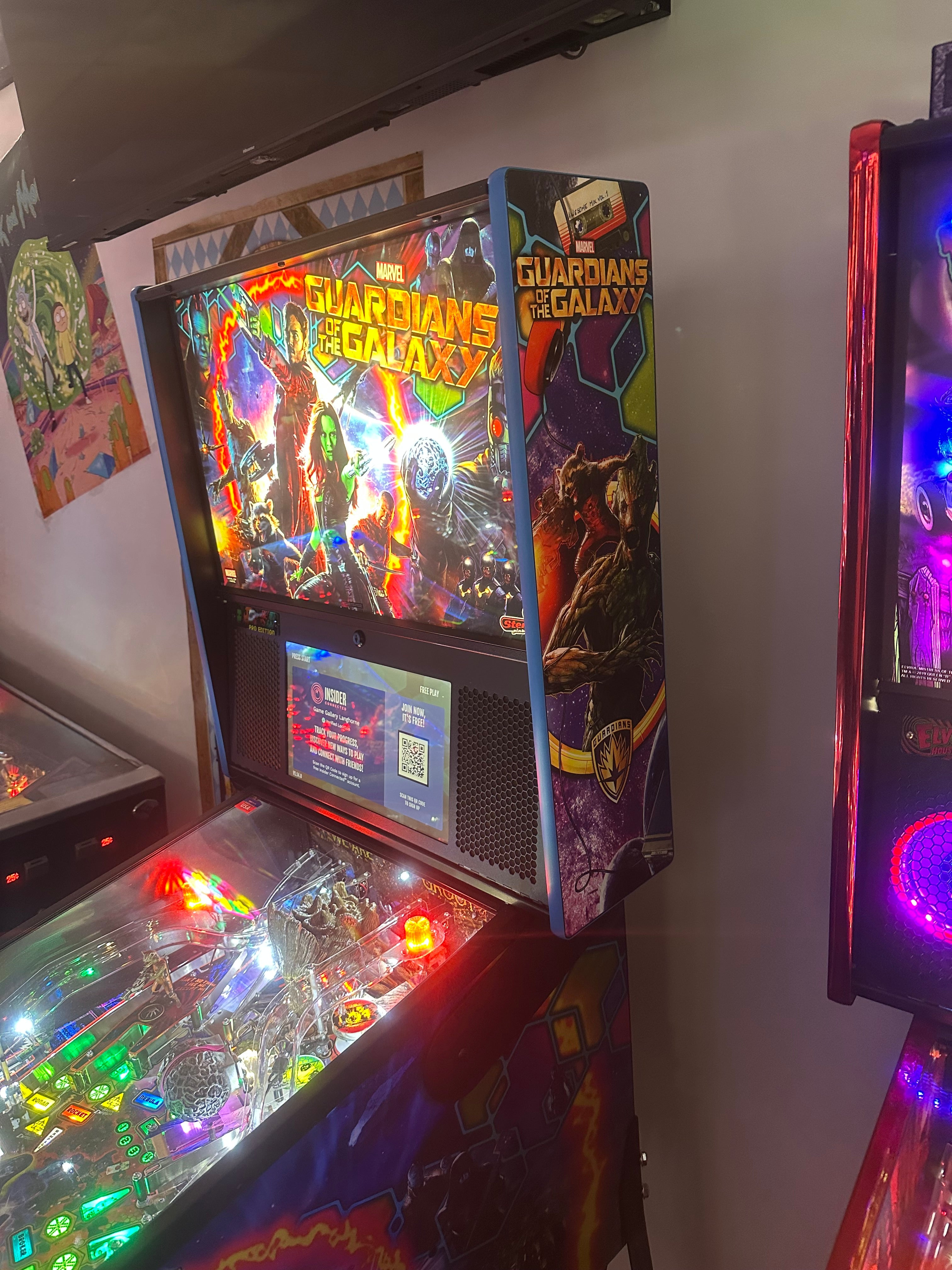 Stern Pinball Guardians of the Galaxy Pro Pinball Machine